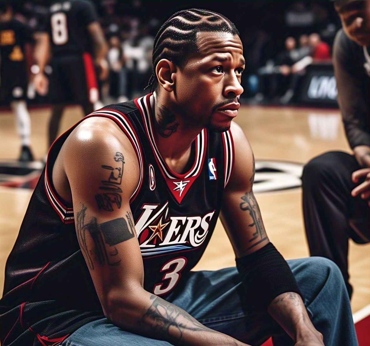 NBA legend Allen Iverson had a hidden talent for cartooning 