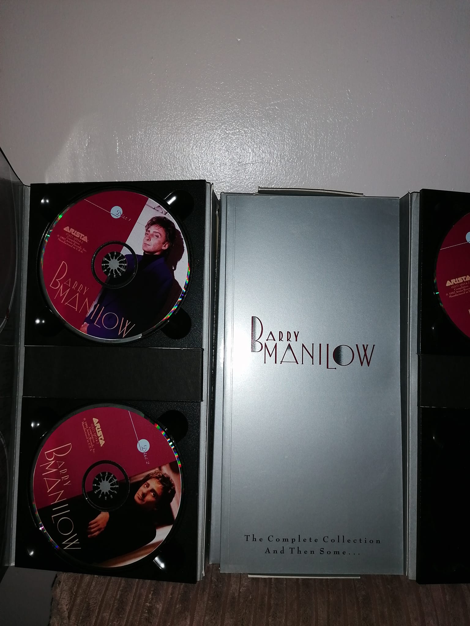 Barry Manilow's complete collection and original takes