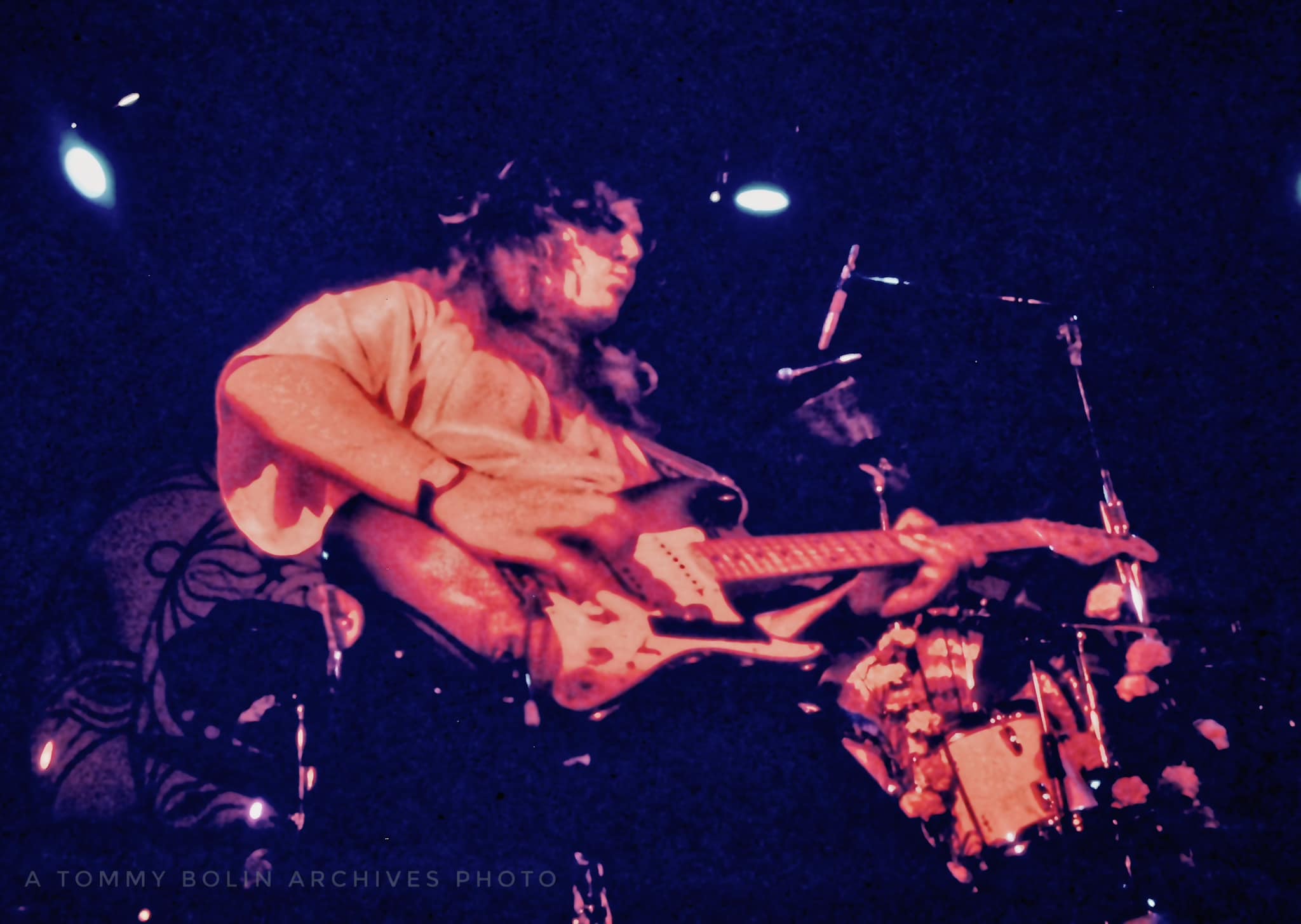 Tommy Bolin and friends jam at Ebbets Field 1974