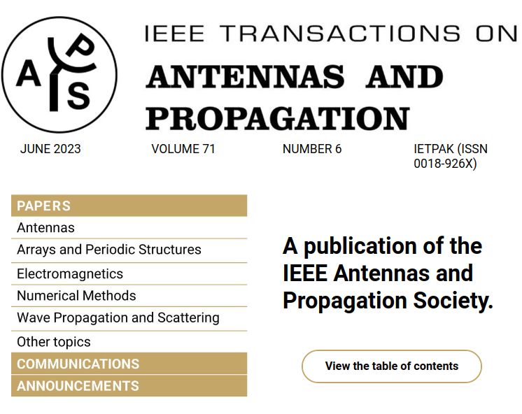 The June... - IEEE Transactions on Antennas and Propagation
