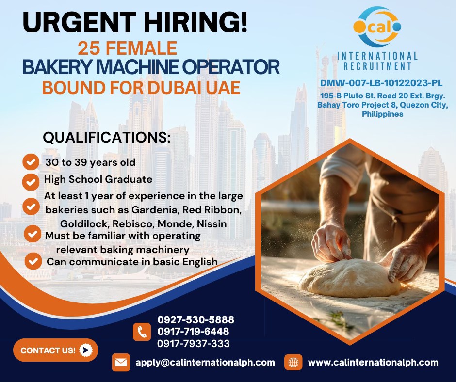 CAL International Recruitment | Quezon City