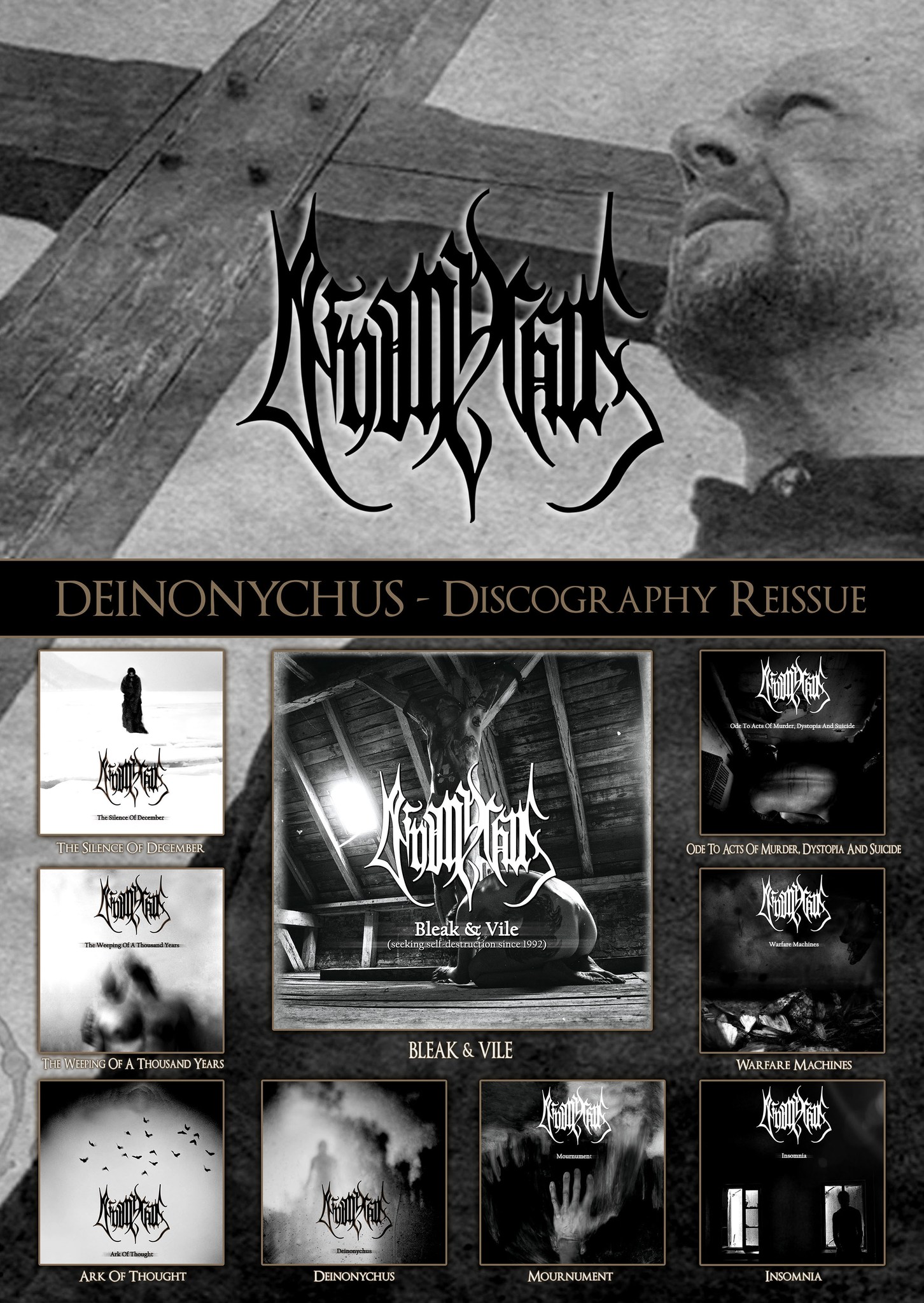 Deinonychus - DEINONYCHUS complete discography available again on 