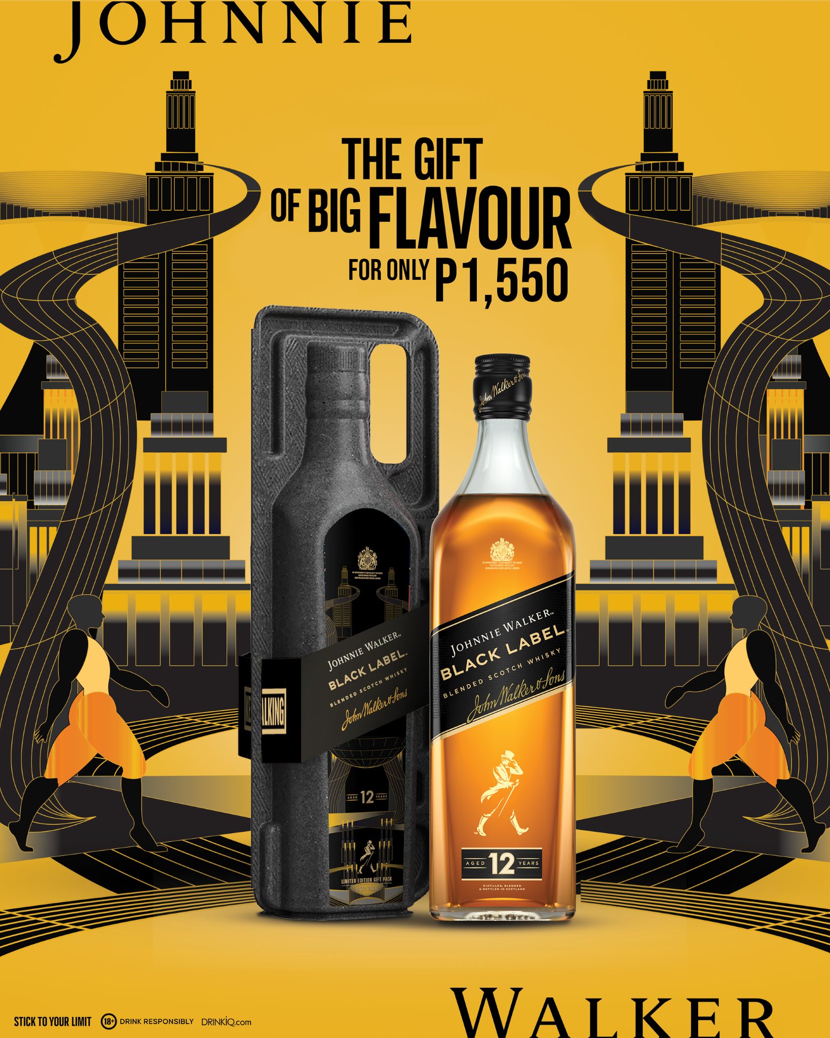 ✨ Now Arrived ✨ The iconic Johnnie Walker Black Label 12 Years 
