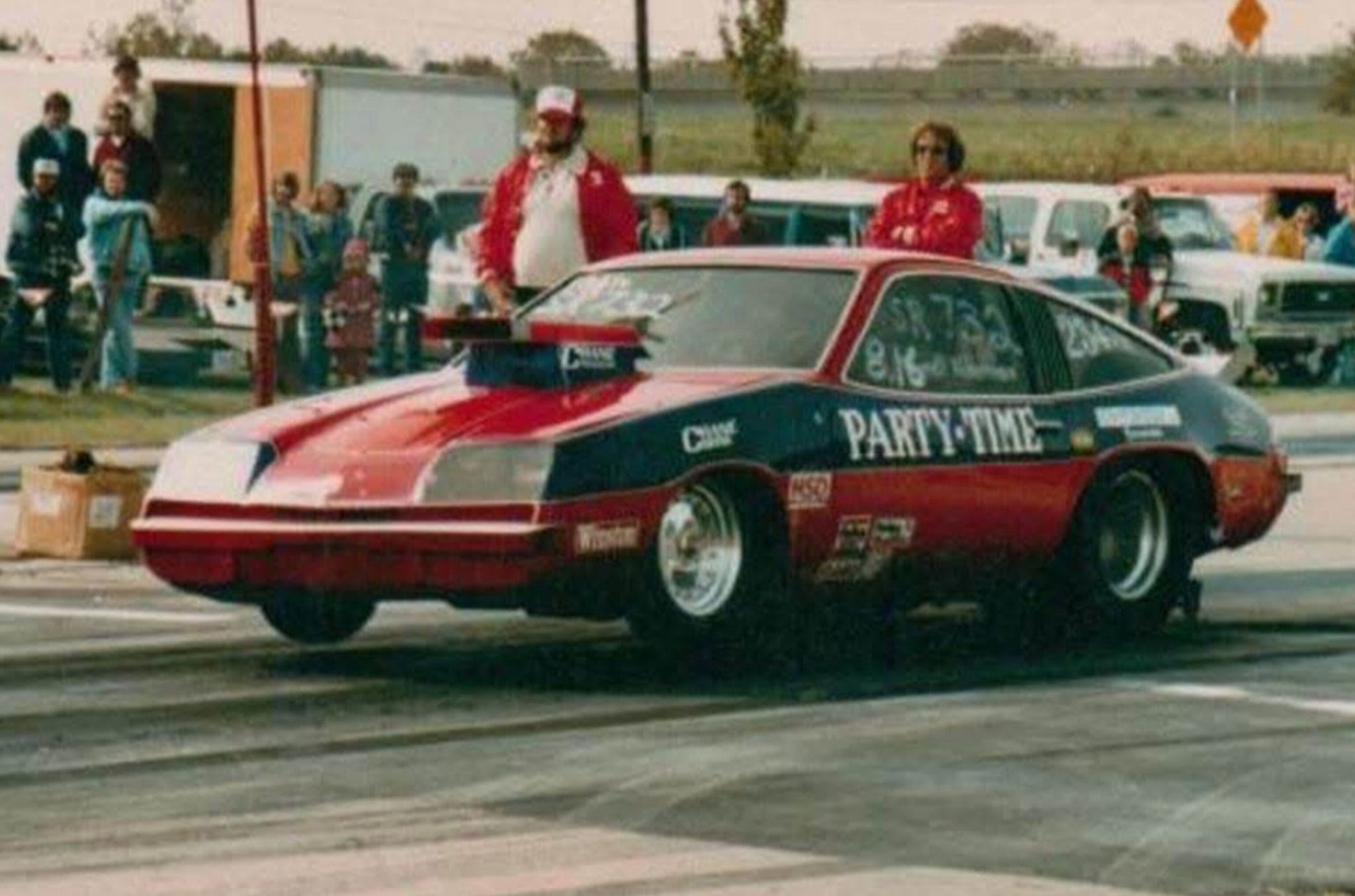 Drag - Darrell Alderman launching in Jim Ruth's Party Time Pro Stock ...
