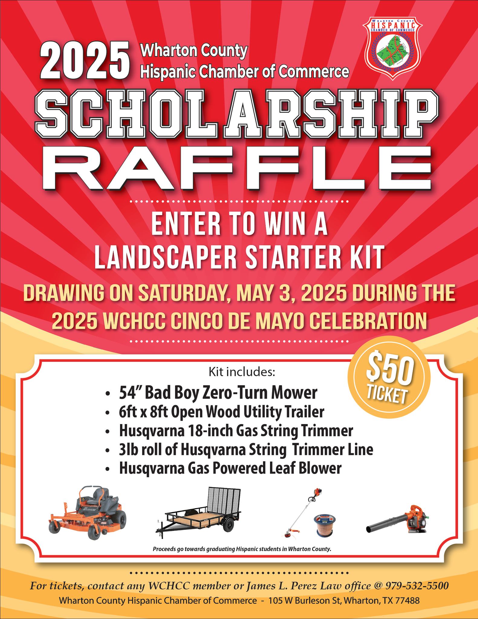 2025 WCHCC Scholarship Raffle