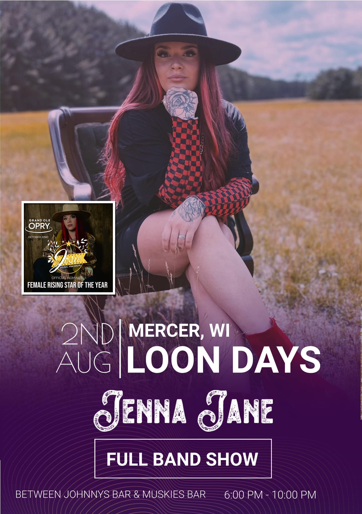 Jenna Jane ‼️JUST ANNOUNCED‼️ The full band and I will...