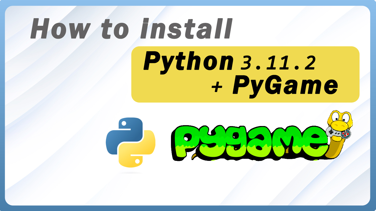 Sazid Habib - How To Install Pygame In Python 👇👇👇👇👇👇👇👇👇👇👇 https://youtu ...