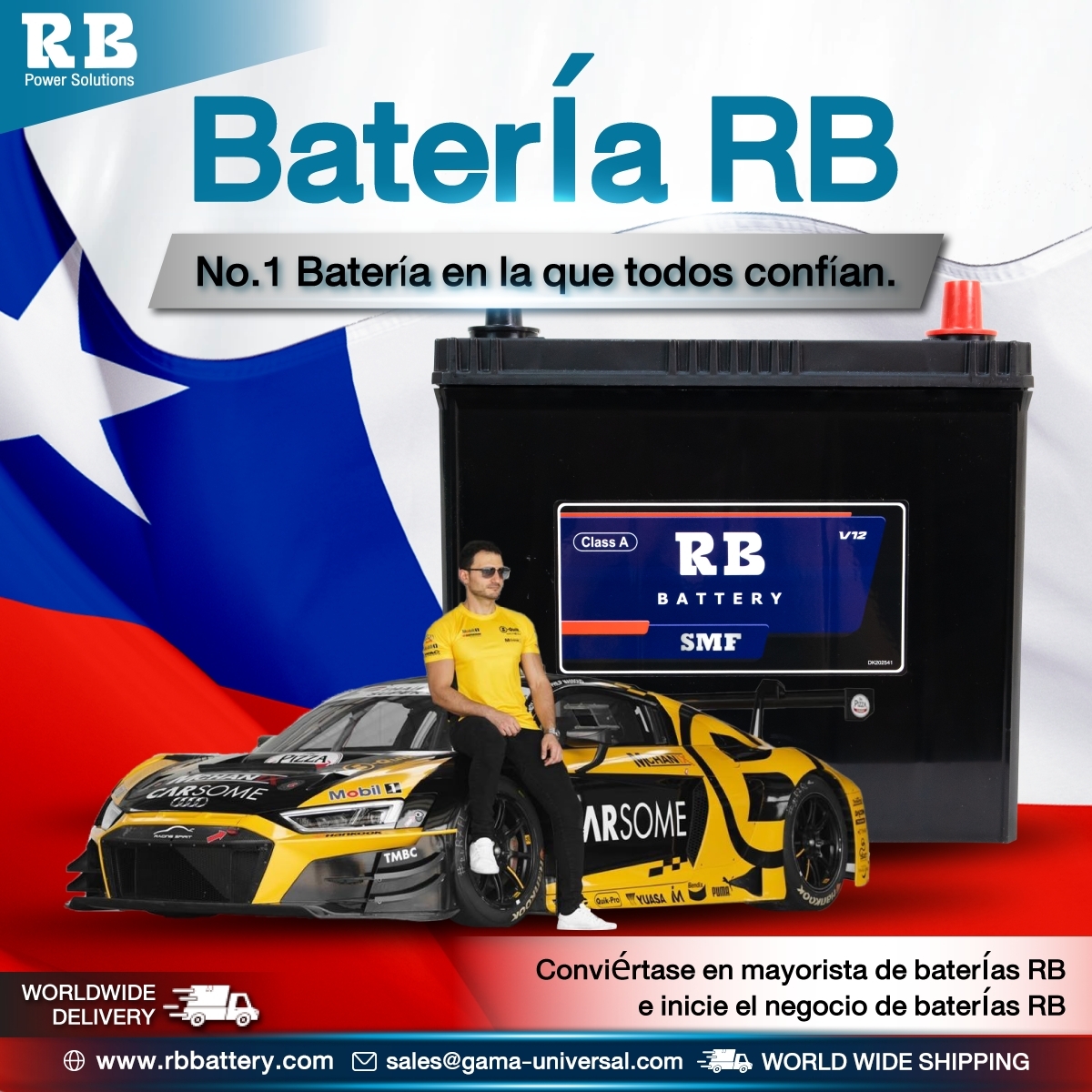 RB Battery - Batería RB, baterías de calidad entregadas a... | Facebook