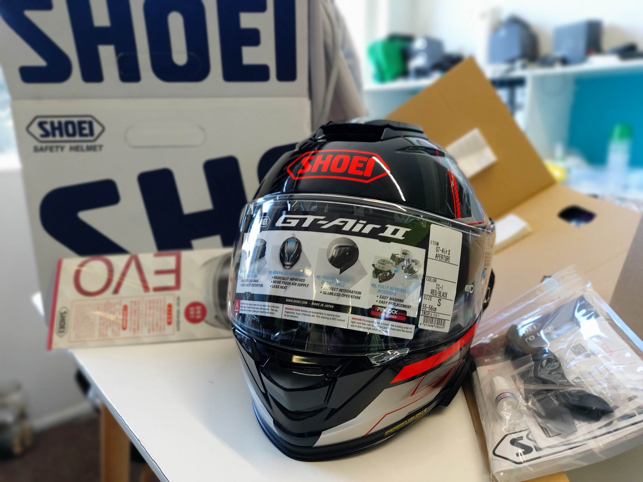❓FEELING LUCKY❓ The Shoei GT Air 2 in the 