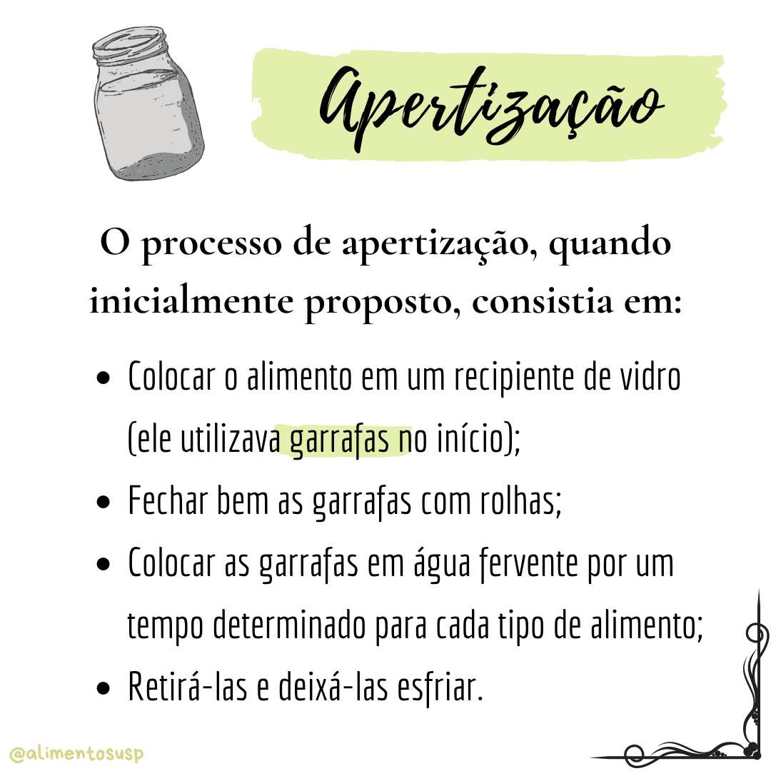 Apertização: um nome pouco... - Ciências dos Alimentos - USP | Facebook