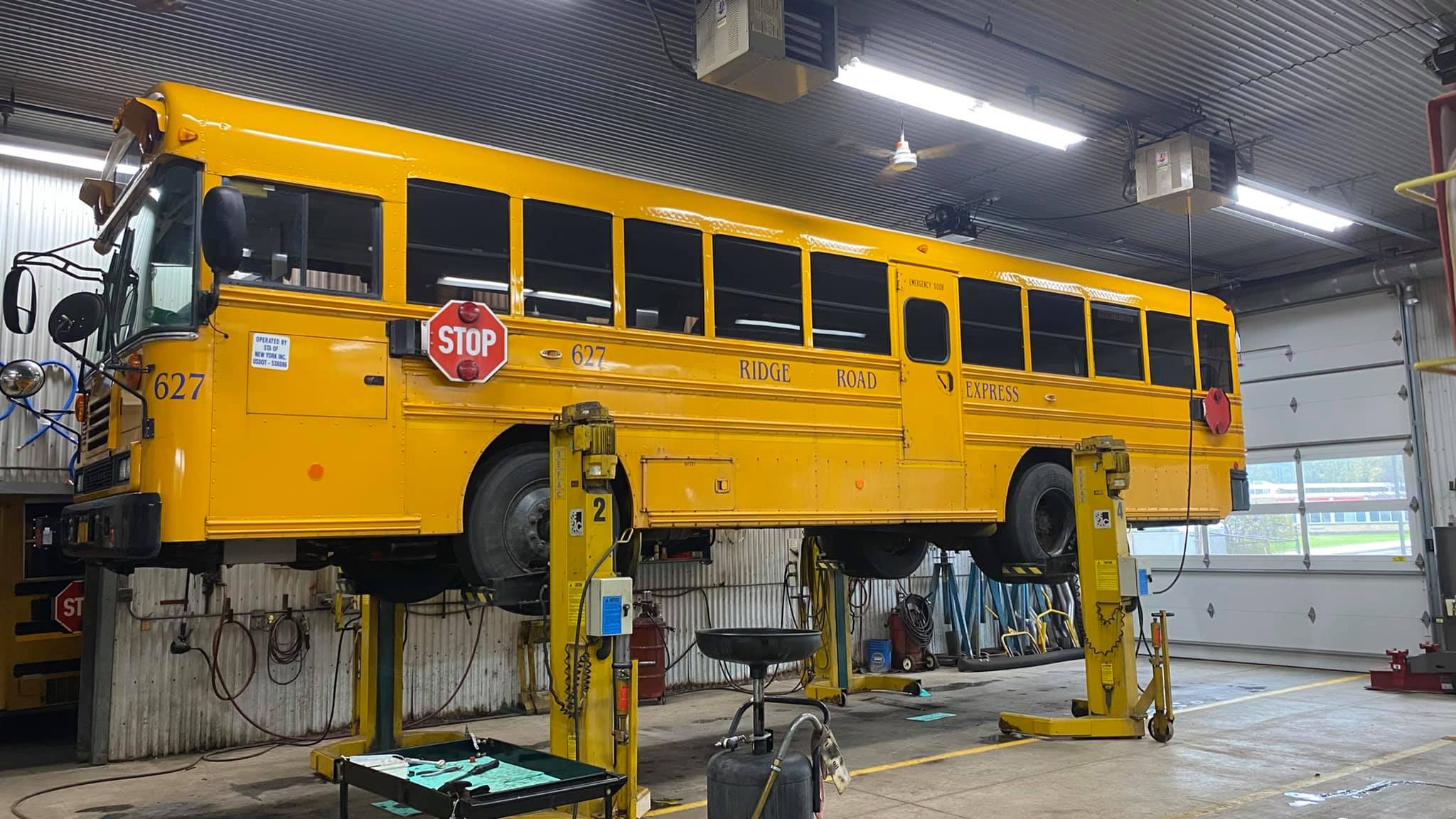 Ridge Road Express - Have you ever seen a #bus lift before? Now you ...