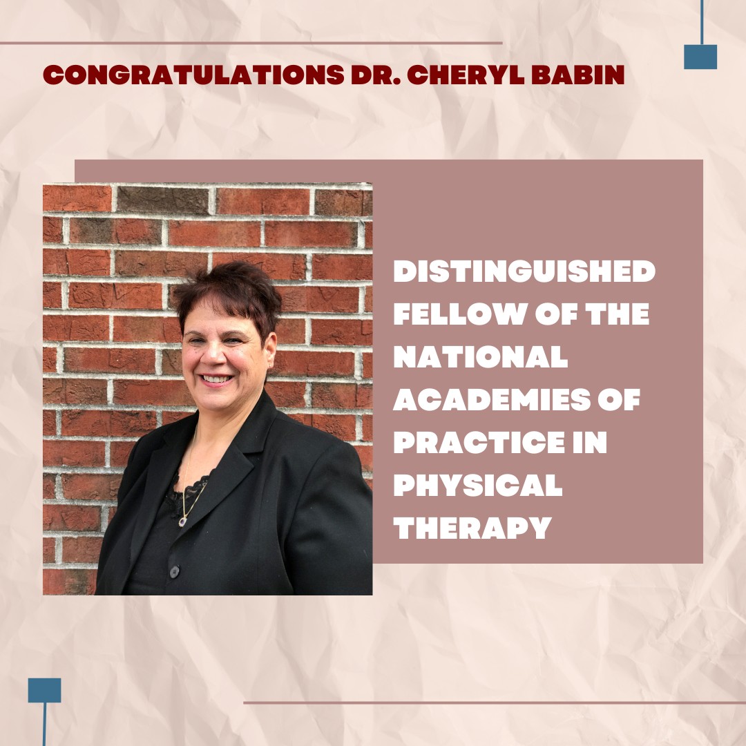 MCPHS - Loud CONGRATULATIONS to Dr. Cheryl Babin who was recently ...