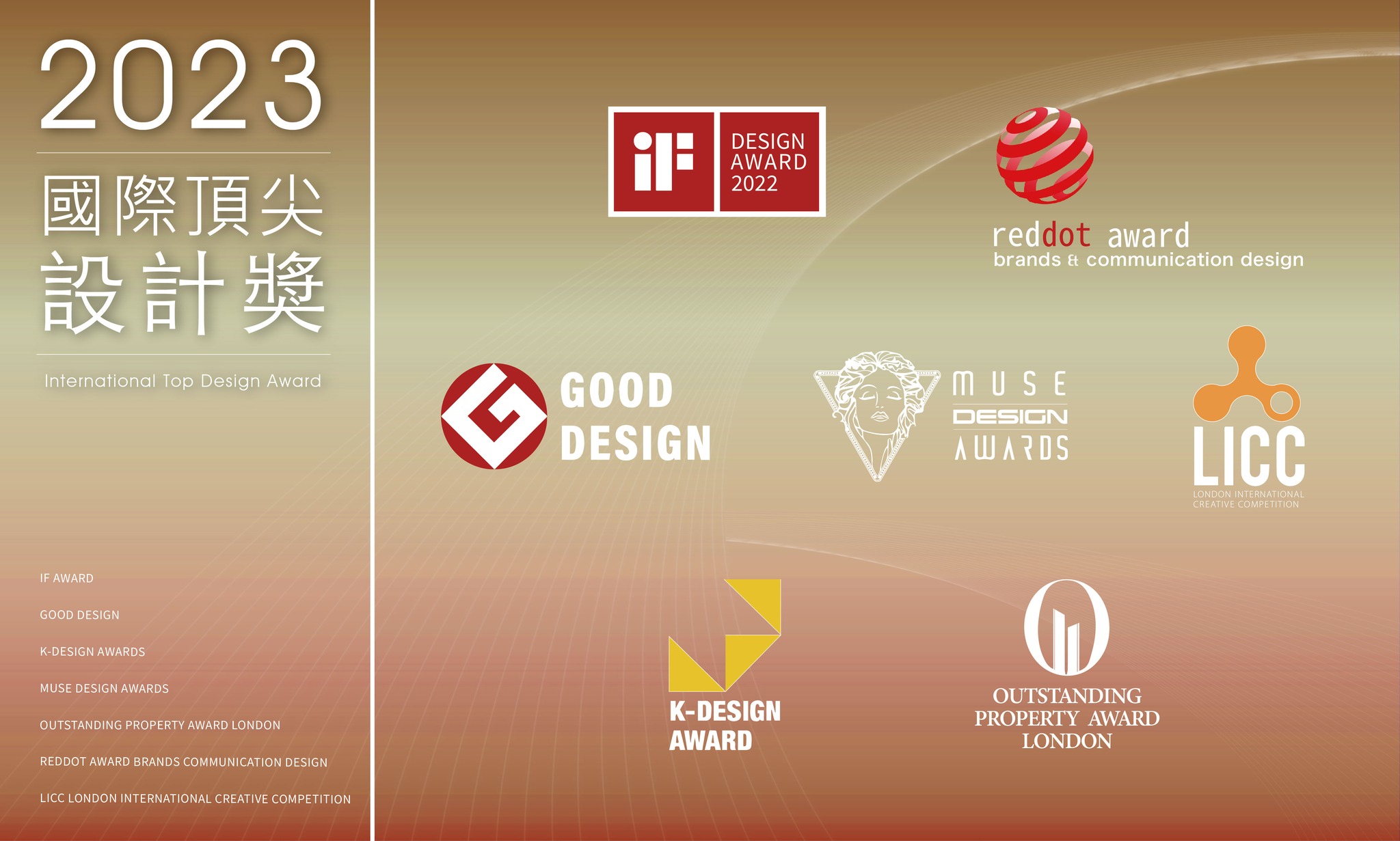 瞧瞧全球設計 x 獎設計 - 2023國際設計大獎獎項推薦 ! #設計王... | Facebook
