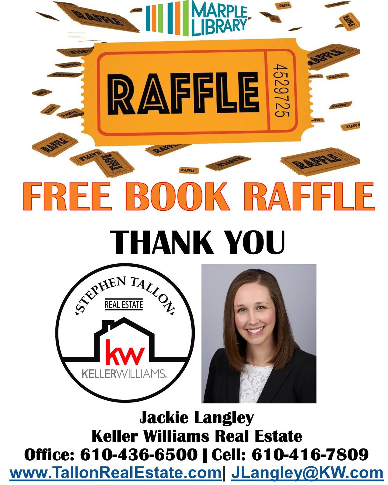 Marple - Thanks to sponsor Jackie Langley of Keller Williams Real ...