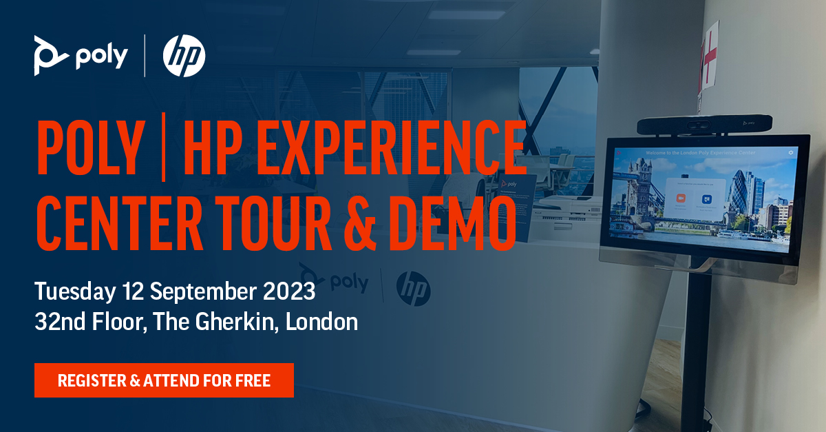 HP Poly - Join us at our London Poly Experience Center in... | Facebook
