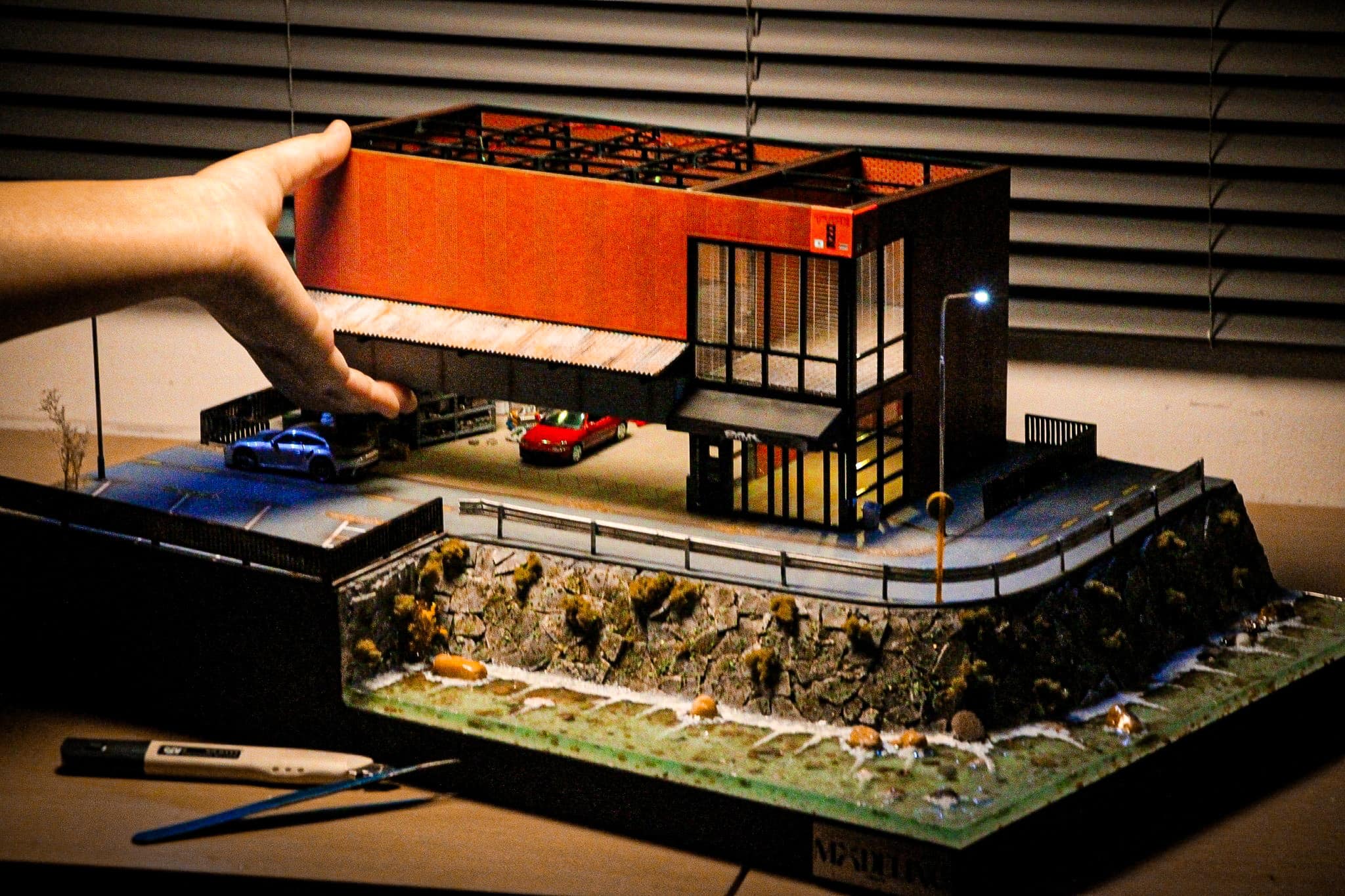 ฝันดีราตรีสวัสดิ์ Good... - Modeling Craft รับทำฉากDiorama