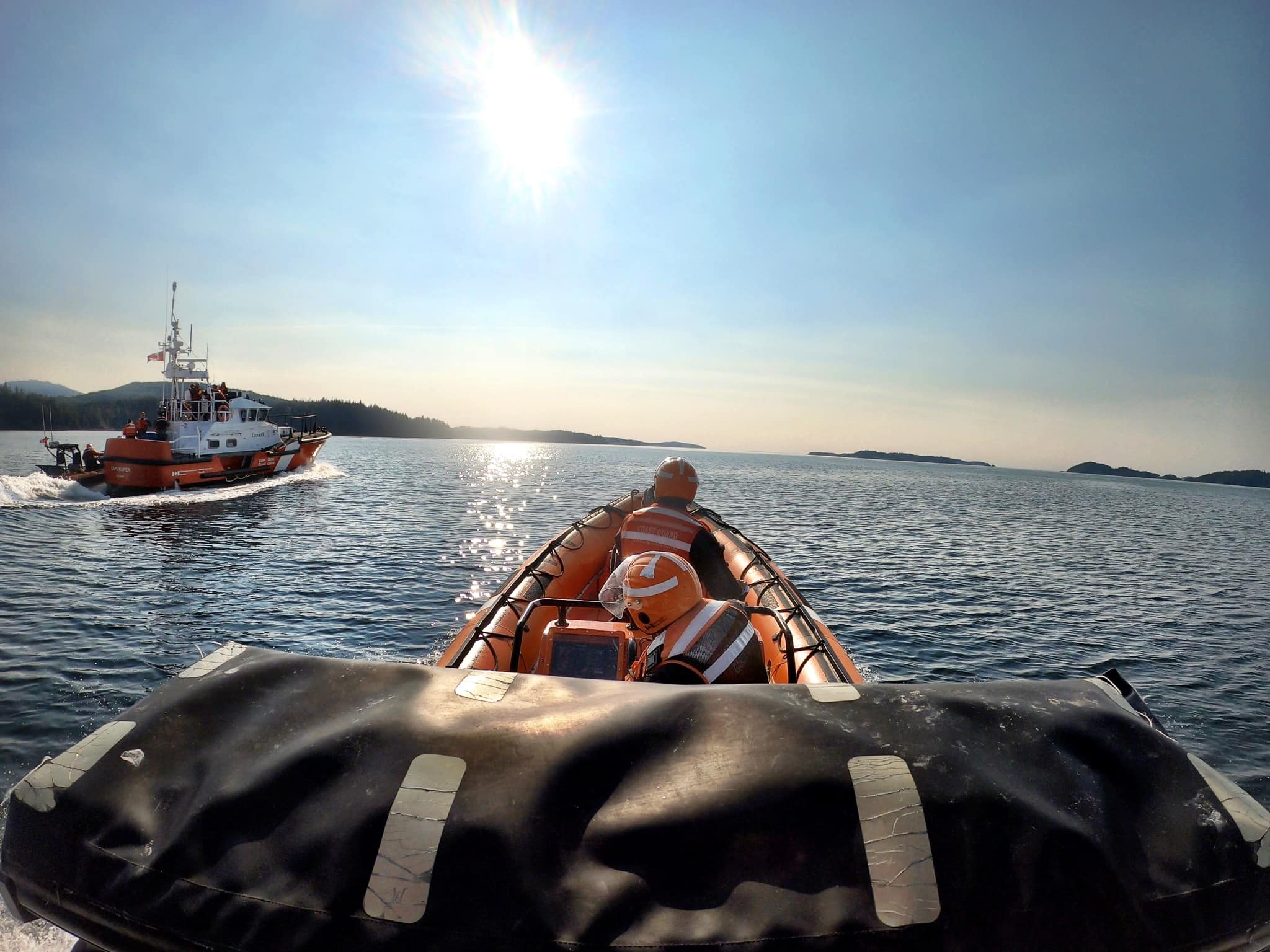 Canadian Coast Guard Rigid Hull Inflatable Operator Training-Pacific ...