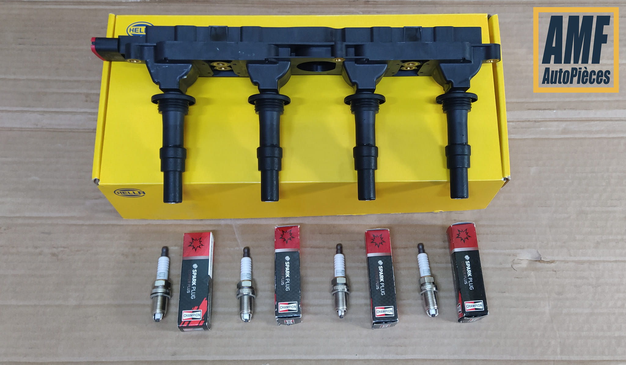 Bobine D'allumage HELLA 5DA 358 000-341 - 12V 7 Pôles Pour Opel Corsa E Et Autres Modèles