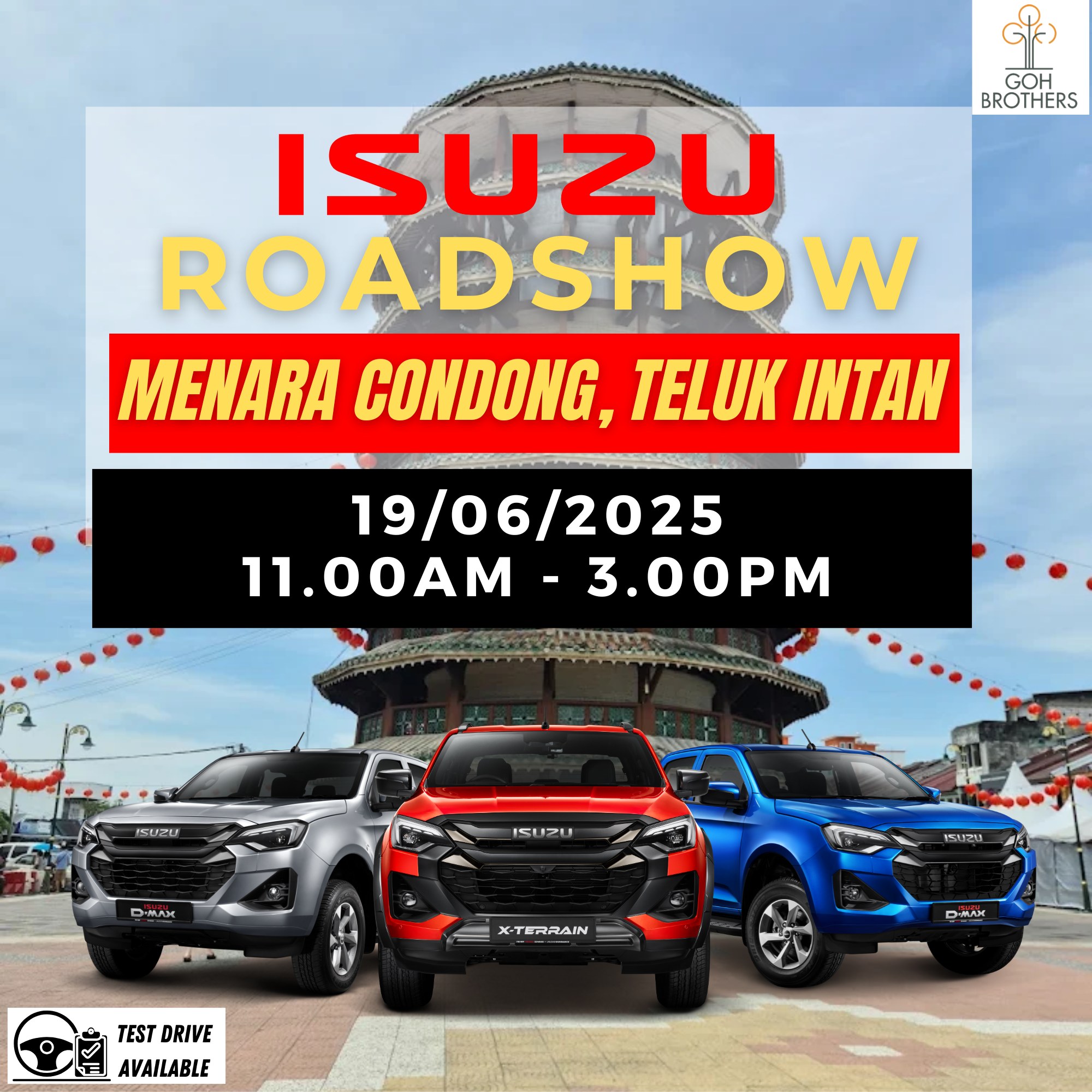 ISUZU - 📢 We’re back in Teluk Intan! This time, we’re setting up at the ...