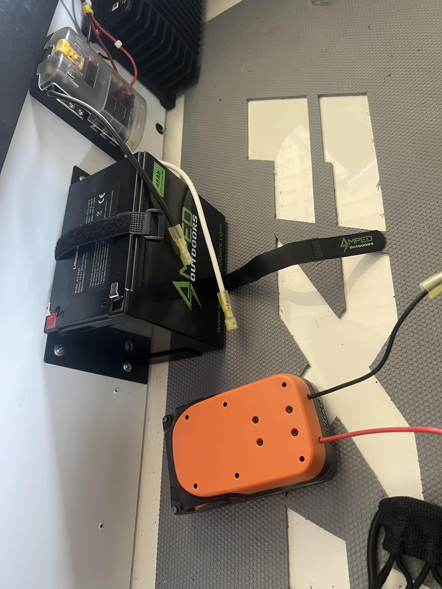 Upgrading to 48ah lithium battery for Garmin LiveScope