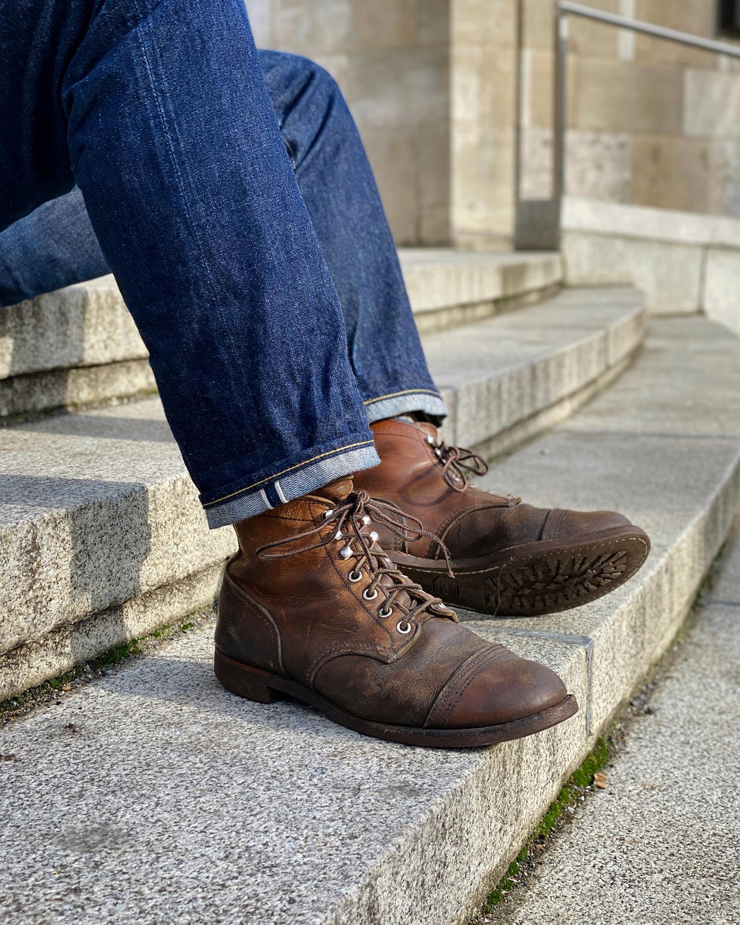 Leather Red Wing Iron Ranger 8111 Sale Men