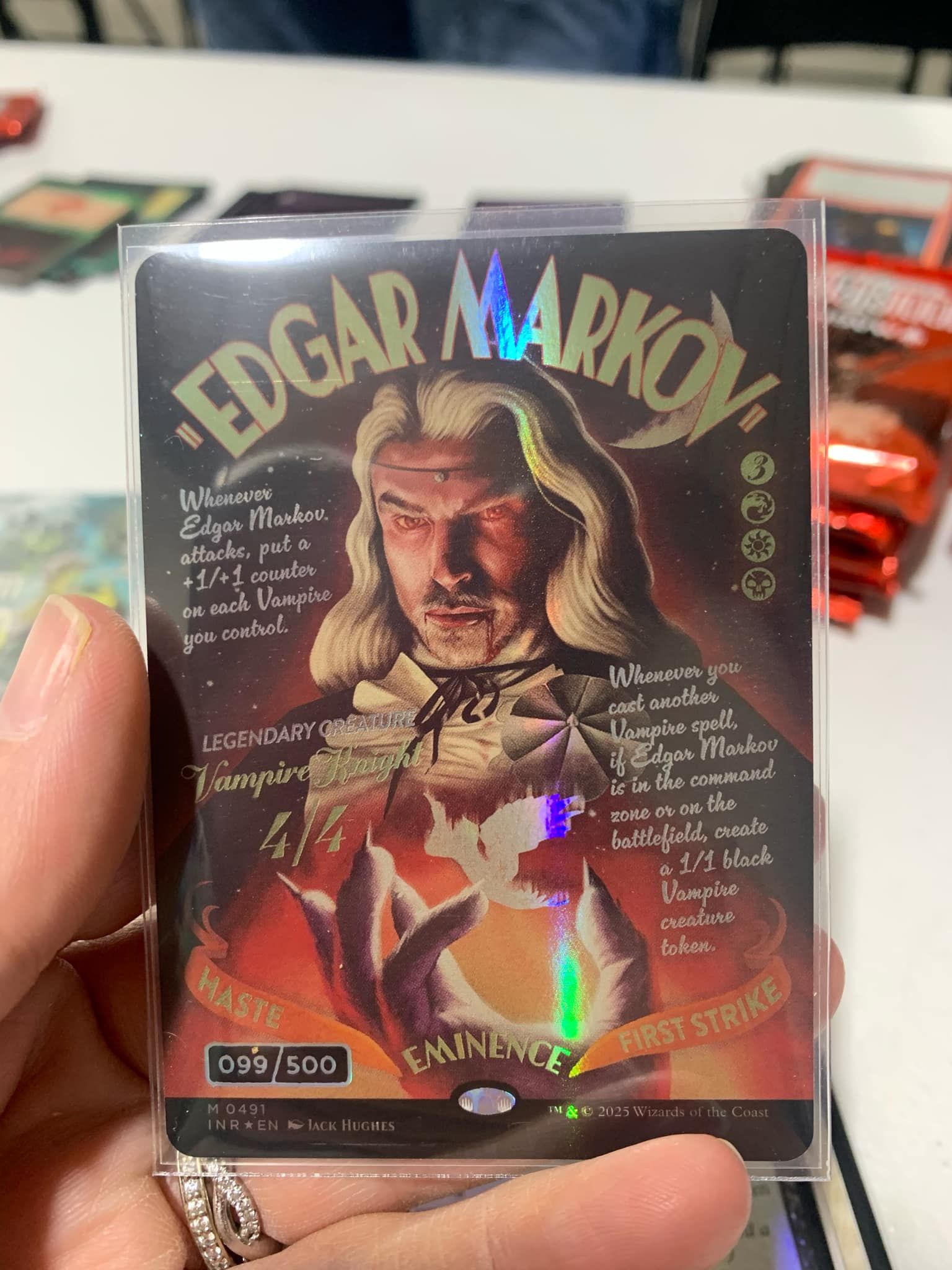 mtg innistrad remastered chase cards Magic: The Gathering Collector Booster creatures you control gain first strike until end of turn if a creature you control has first strike MTG cards Innistrad Remastered: See