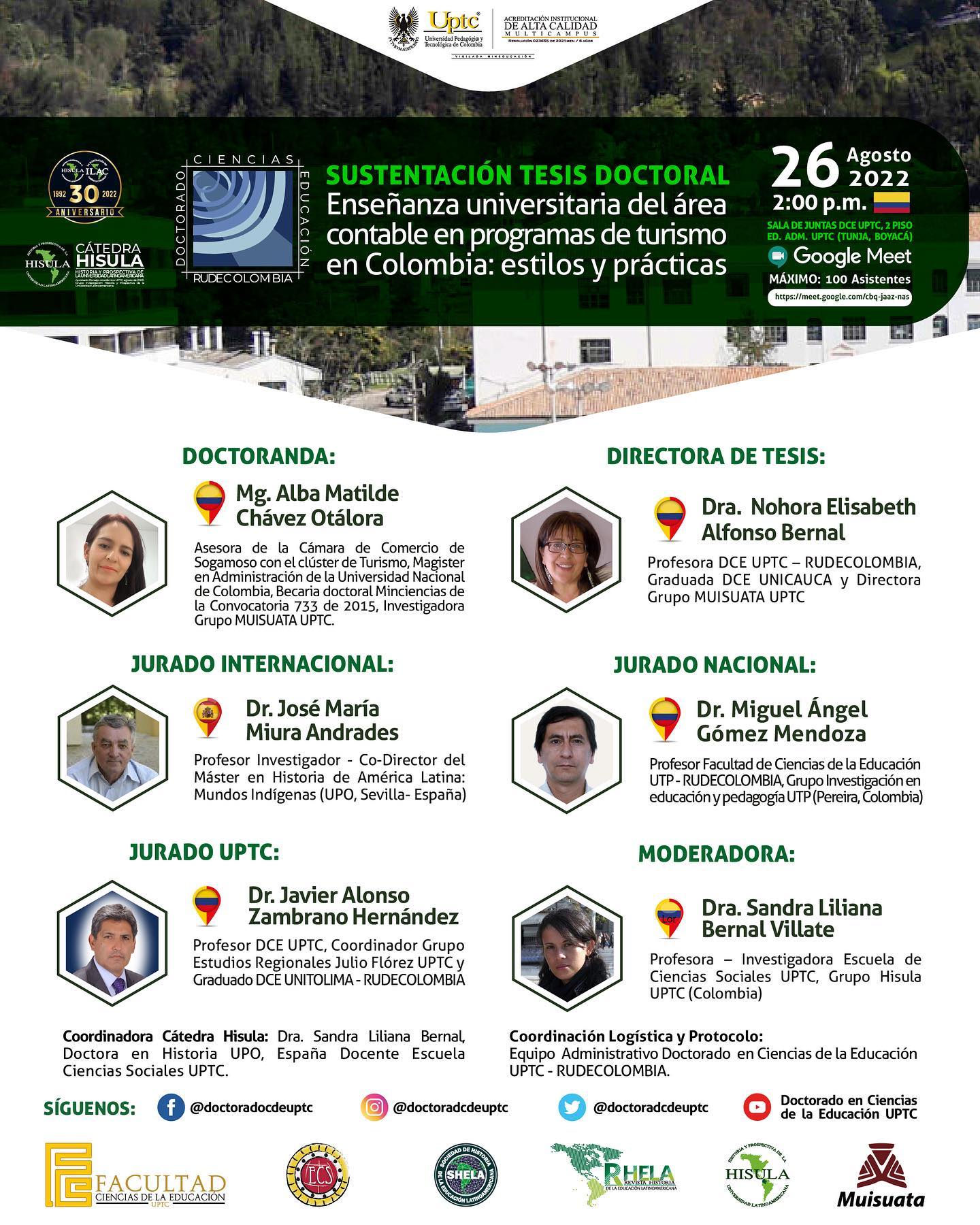 El Doctorado... - Doctorado en Ciencias de la Educación UPTC | Facebook