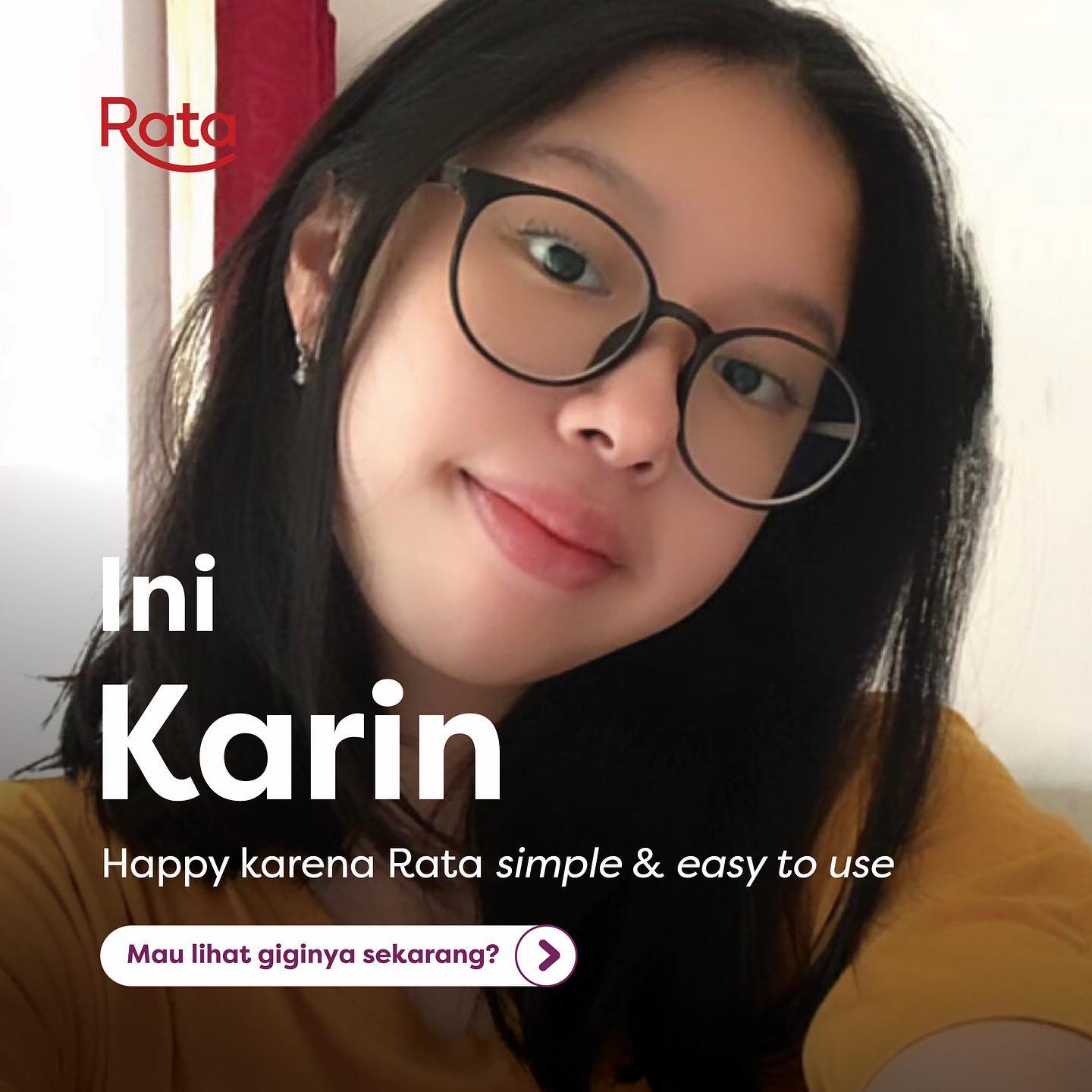 RATA - Awalnya Kak Karin ragu, tapi sekarang percaya kalo... | Facebook