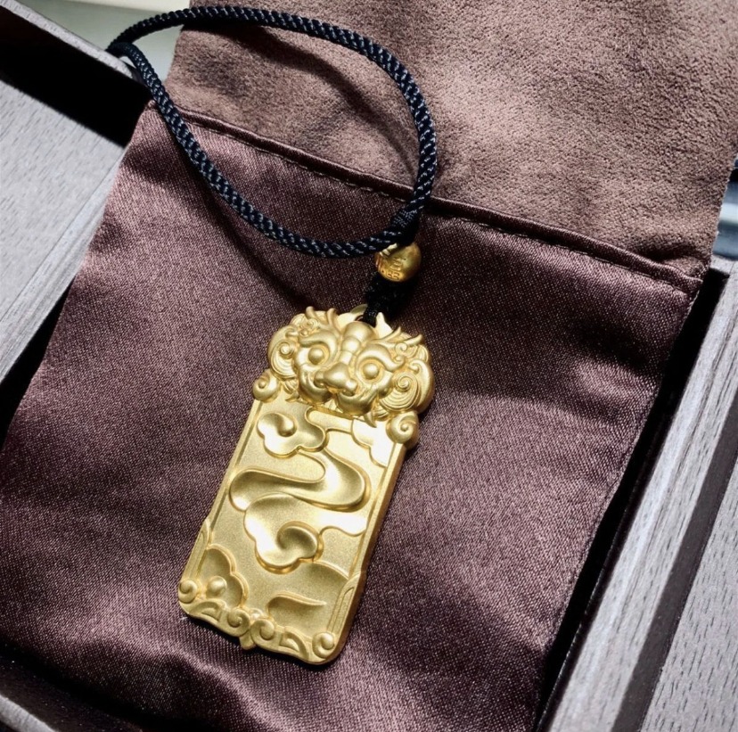 南非錫金 越南沙金 低價優質 - #南非錫金黃金麒麟吊墜招財進寶久不掉色純金色999 #吊墜系列選配 LINE：...
