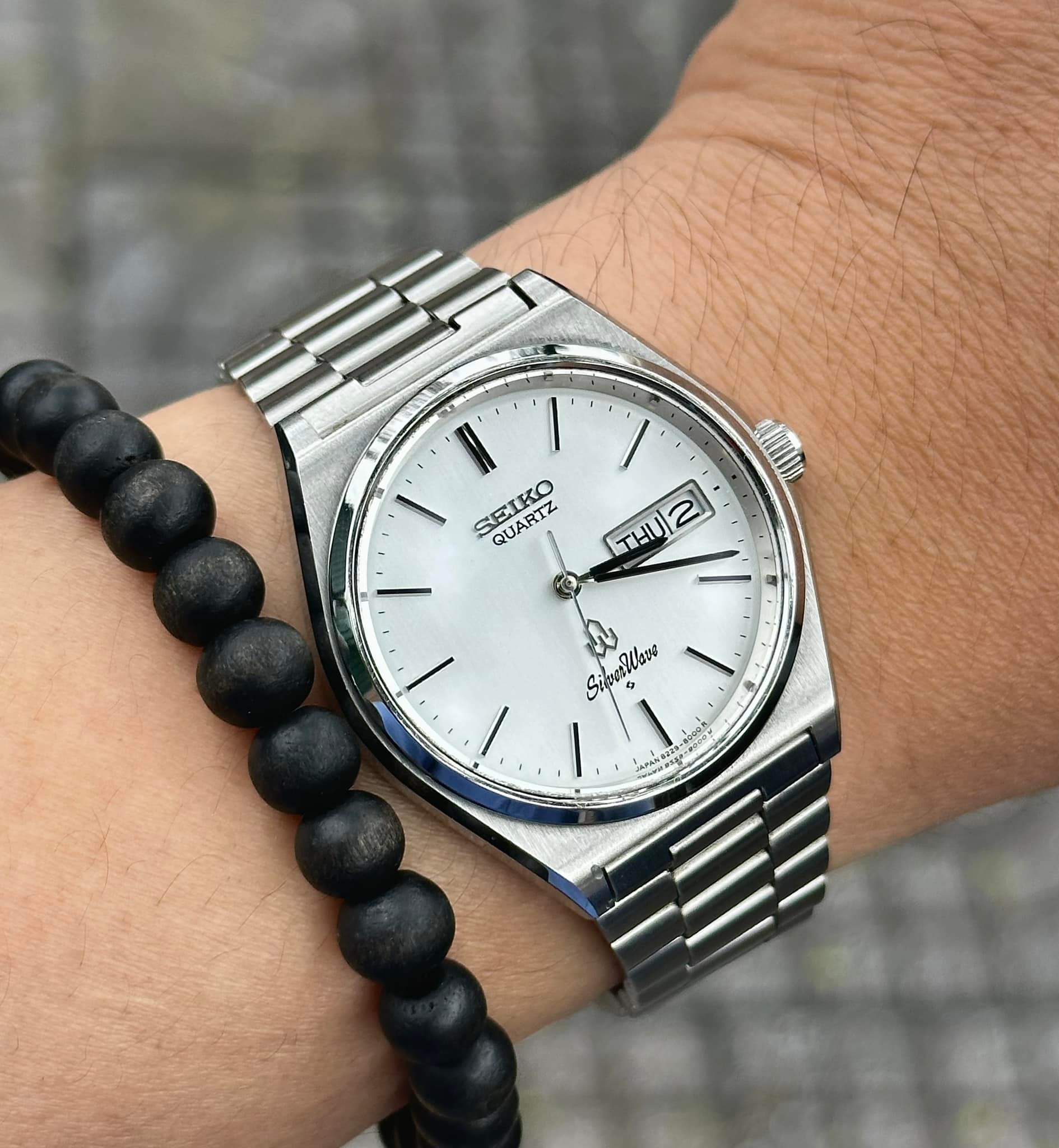 Seiko Silverware 8229-8000 Vintage 1980