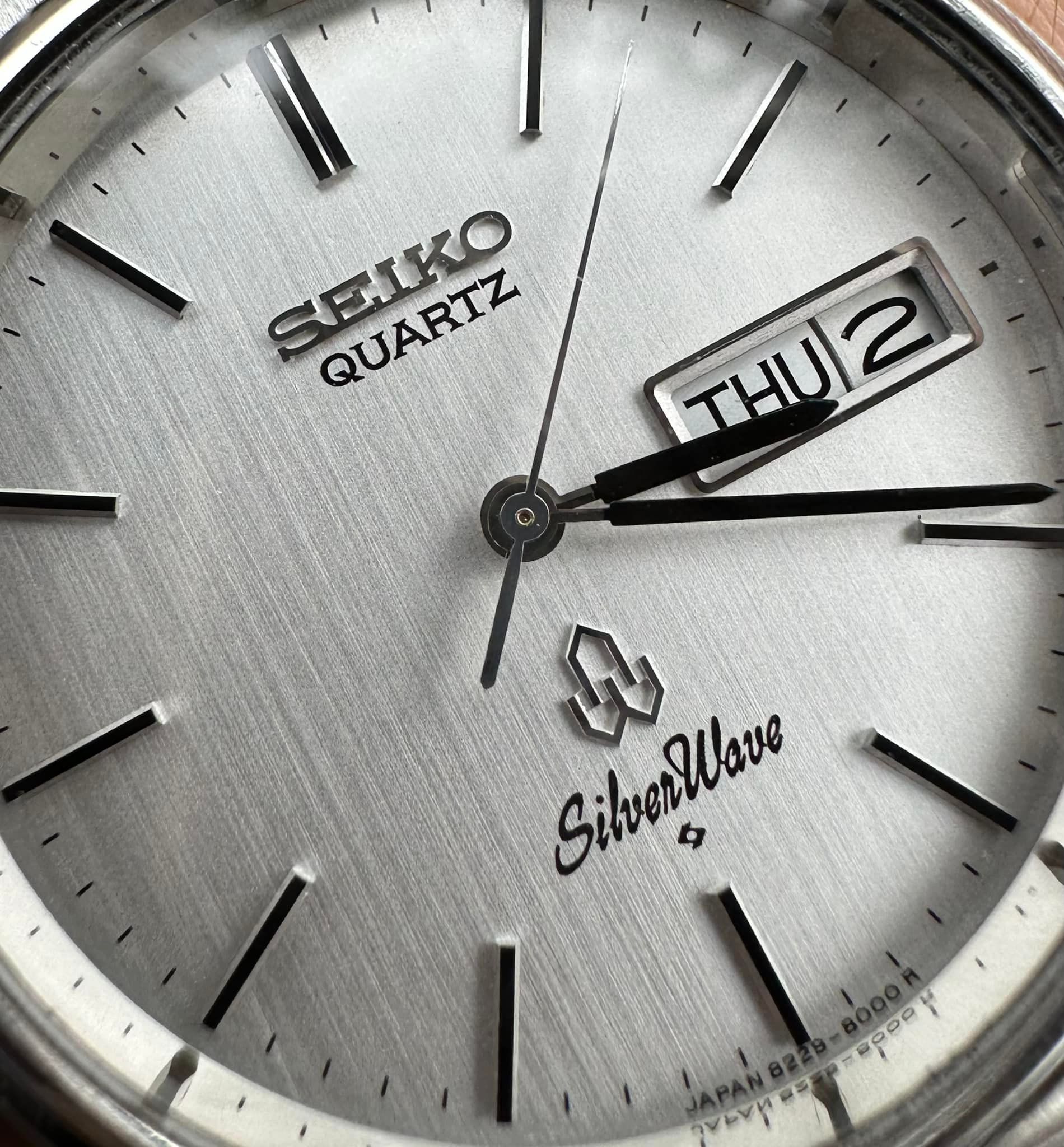 Seiko Silverware 8229-8000 Vintage 1980