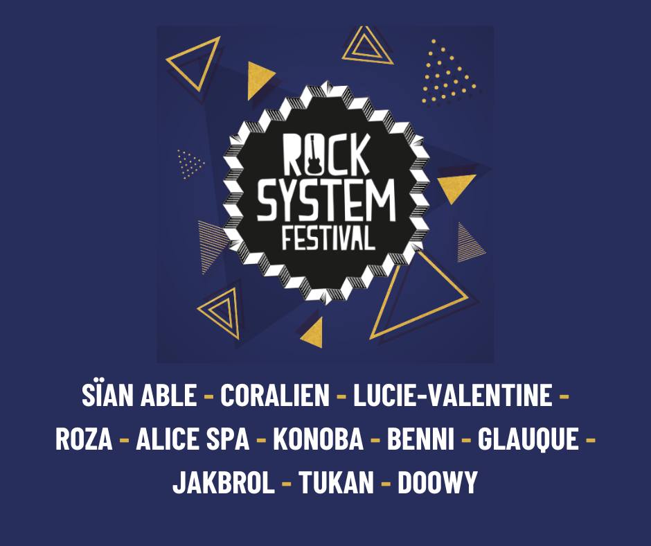 La Ferme - Le line-up du Rock System est complet ! 🎸🎉...