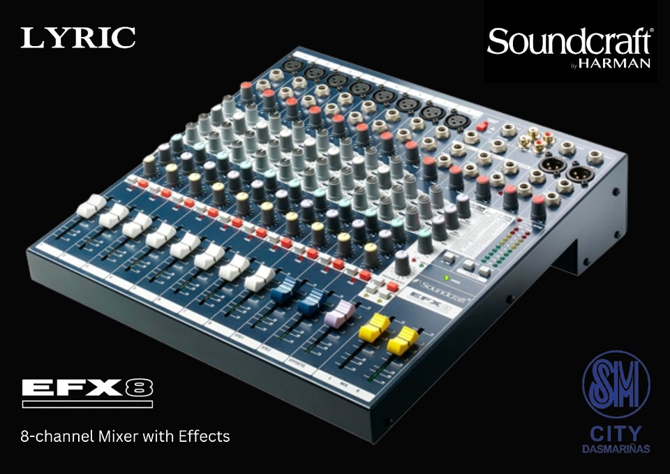 Soundcraft MFX 8/2 Mixer Console for Sale