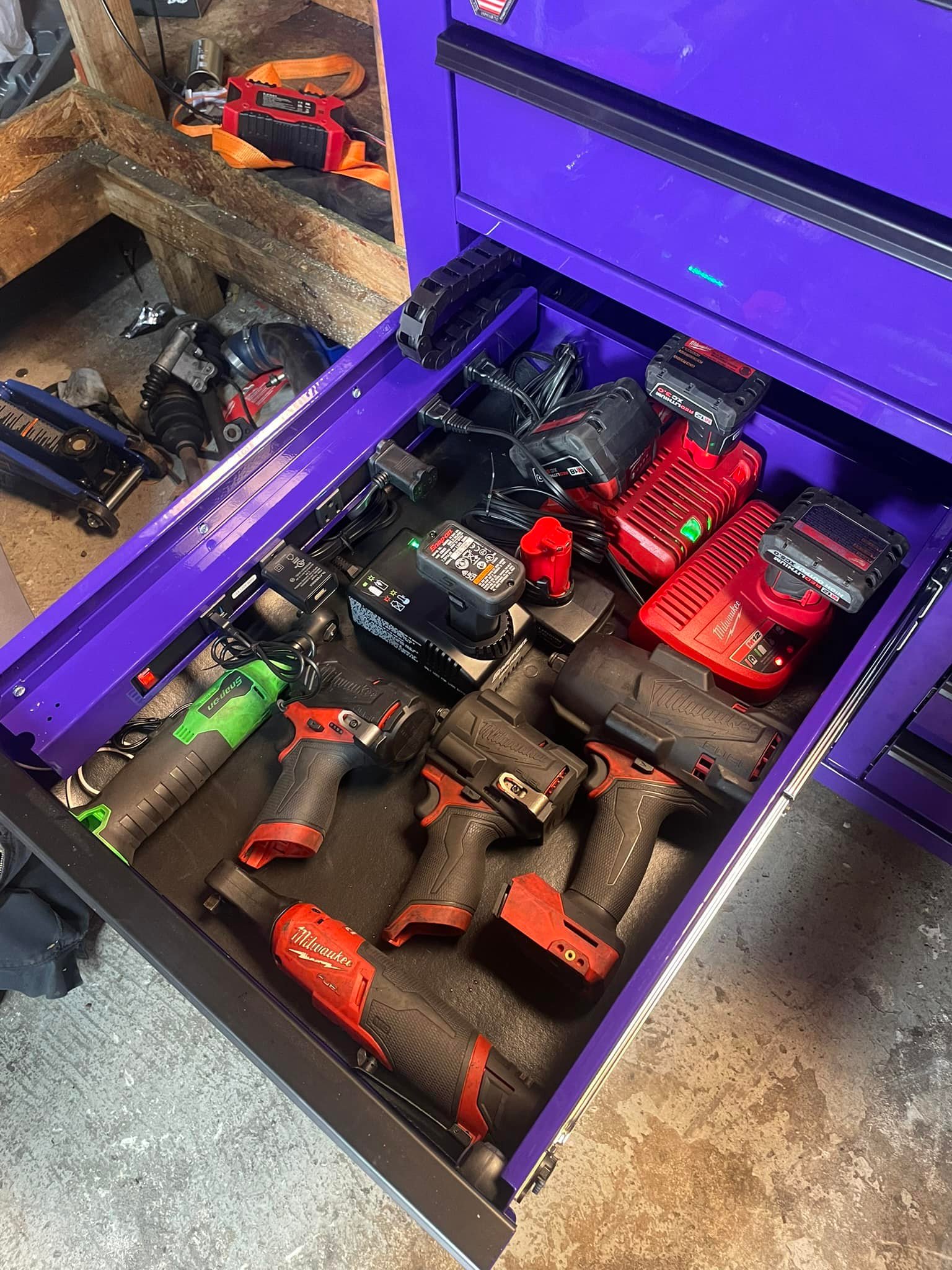 Matco 2S 55x25 electric purple box review