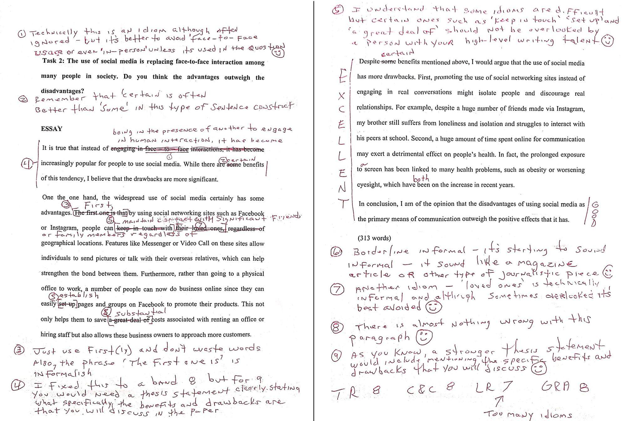 BÀI MẪU IELTS WRITING BAND 8+... - The Catalyst for English