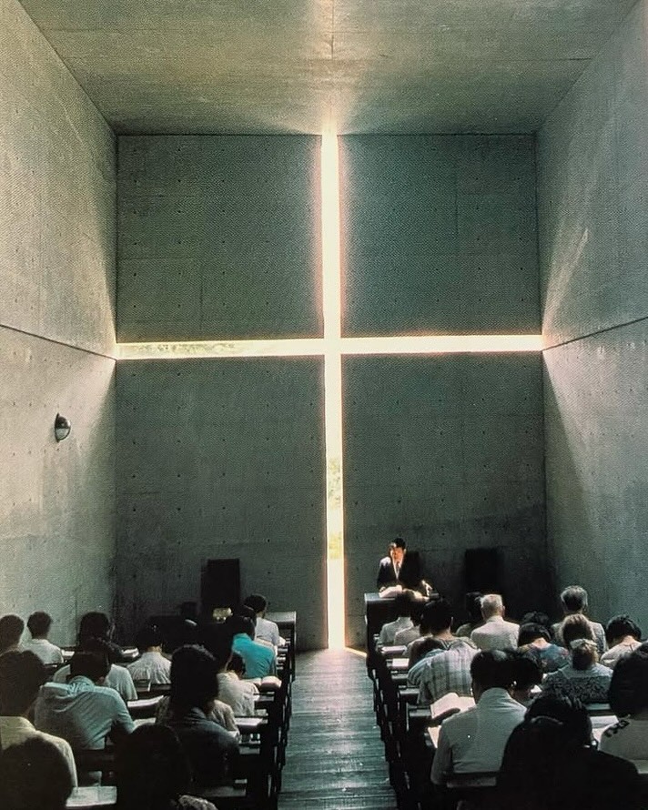 the church of light' in japan, designed by tadao ando (1989)