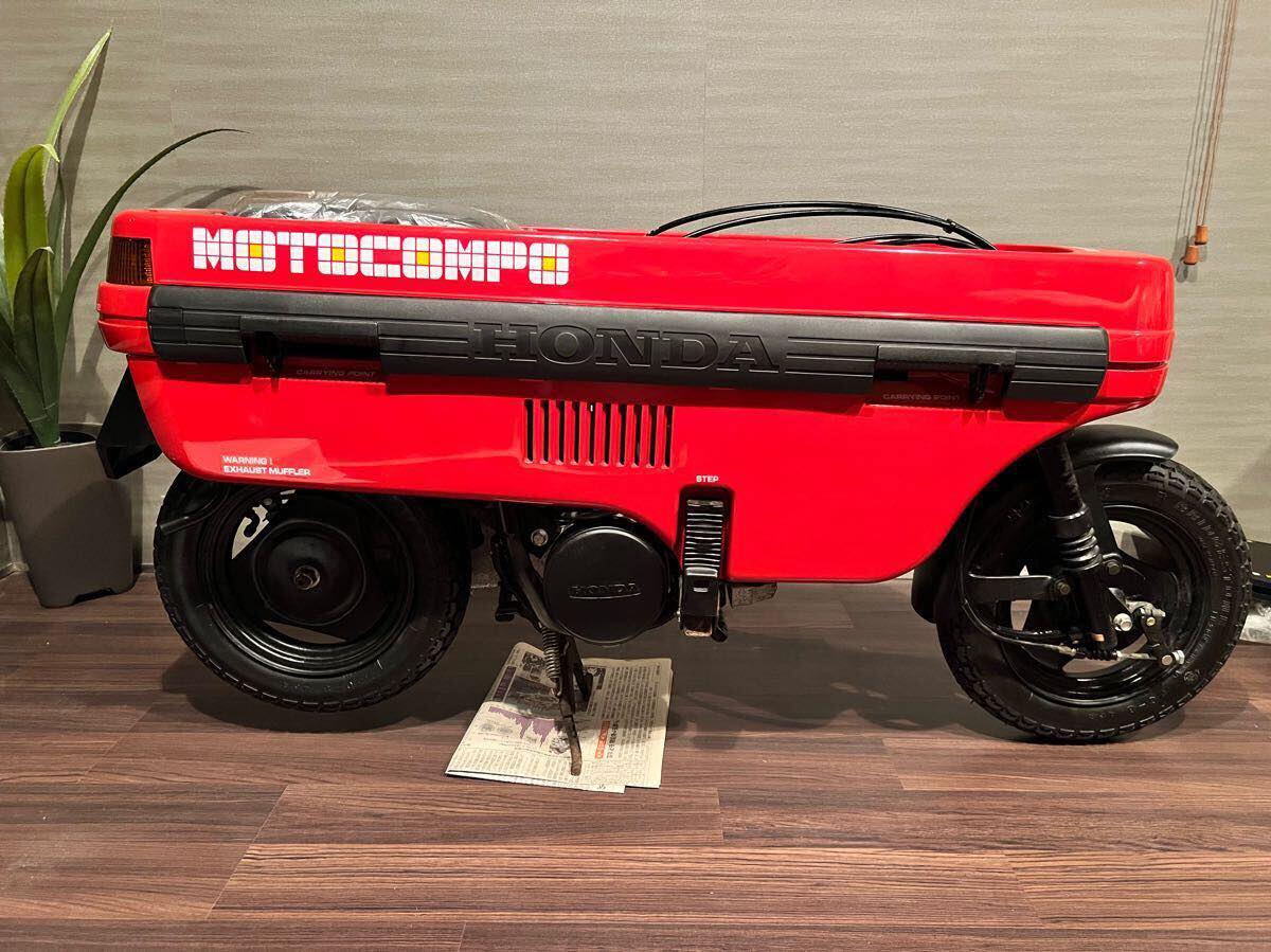 未使用車☆新車☆ 当時物☆付属品付☆ HONDA MOTOCOMPO ホンダ 現在 