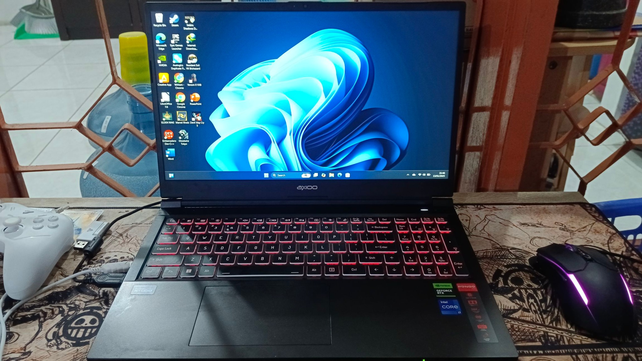 Komunitas Laptop Gaming Indonesia | #WTS Pongo 725+mouse+gamepad ...