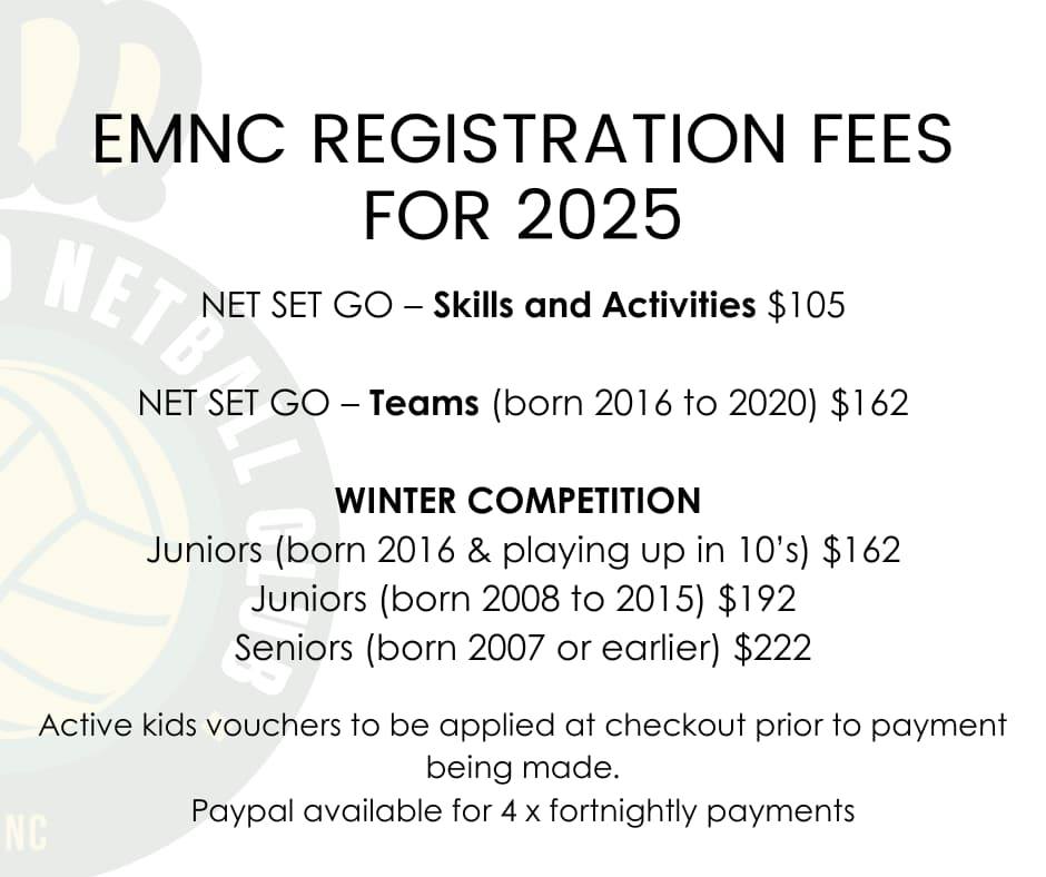 East - 💚💛2025 REGISTERATION IS OPEN💛💚 NET SET GO - SKILLS AND ...