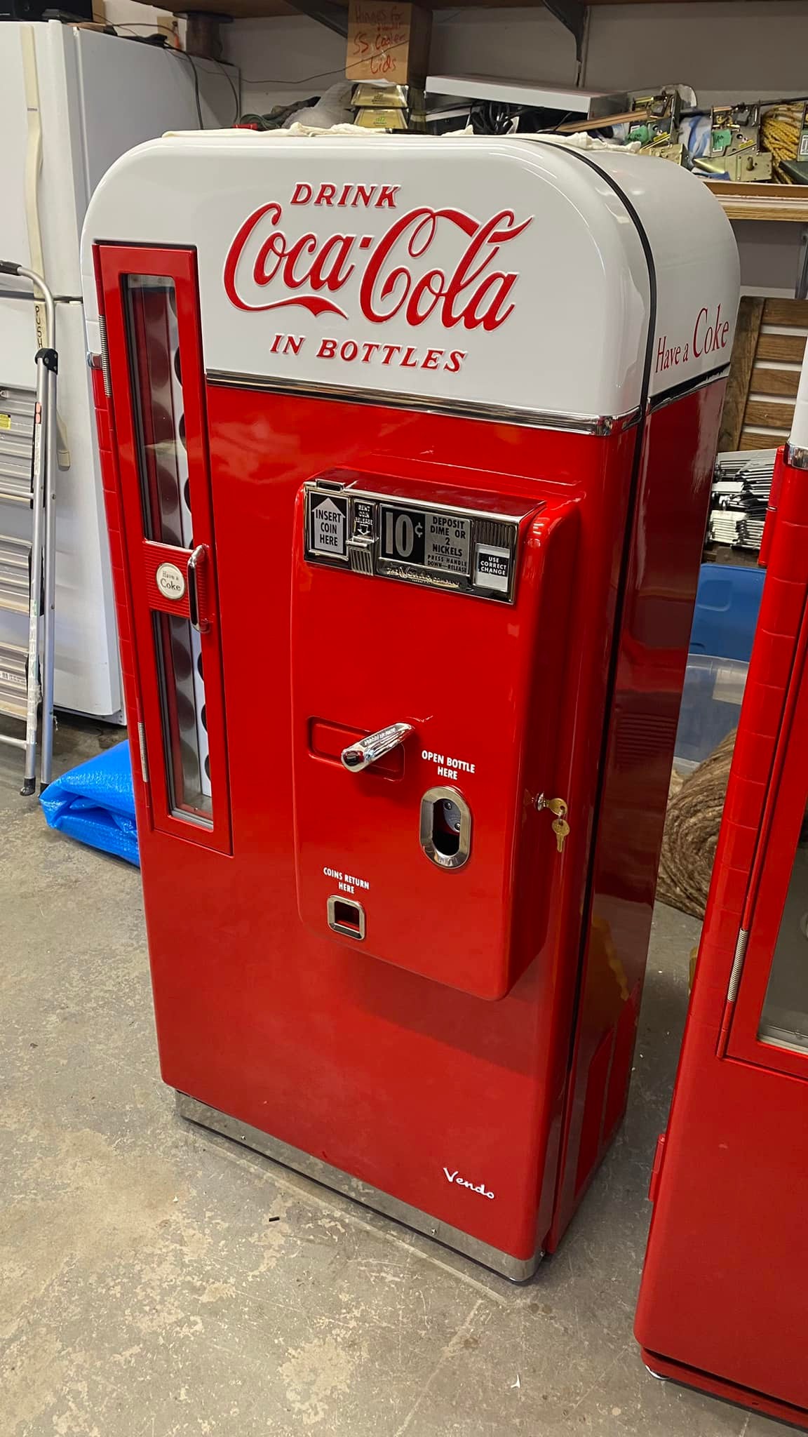 Pop Machine Shop / Vintage Soda Machine Restoration | Rice Lake WI