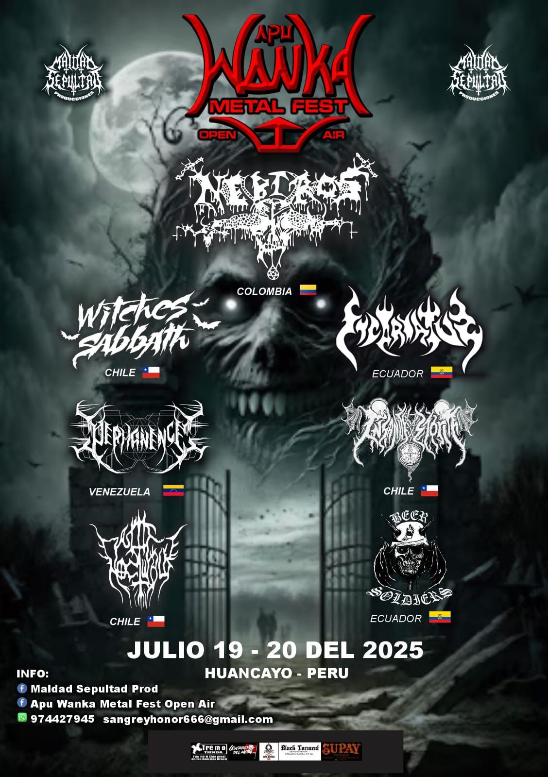Apu Wanka Metal Fest Open Air | Huancayo