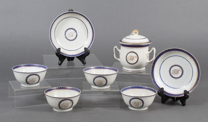 Bluegrass - Late 18th Century Chinese Export Armorial Porcelain ...