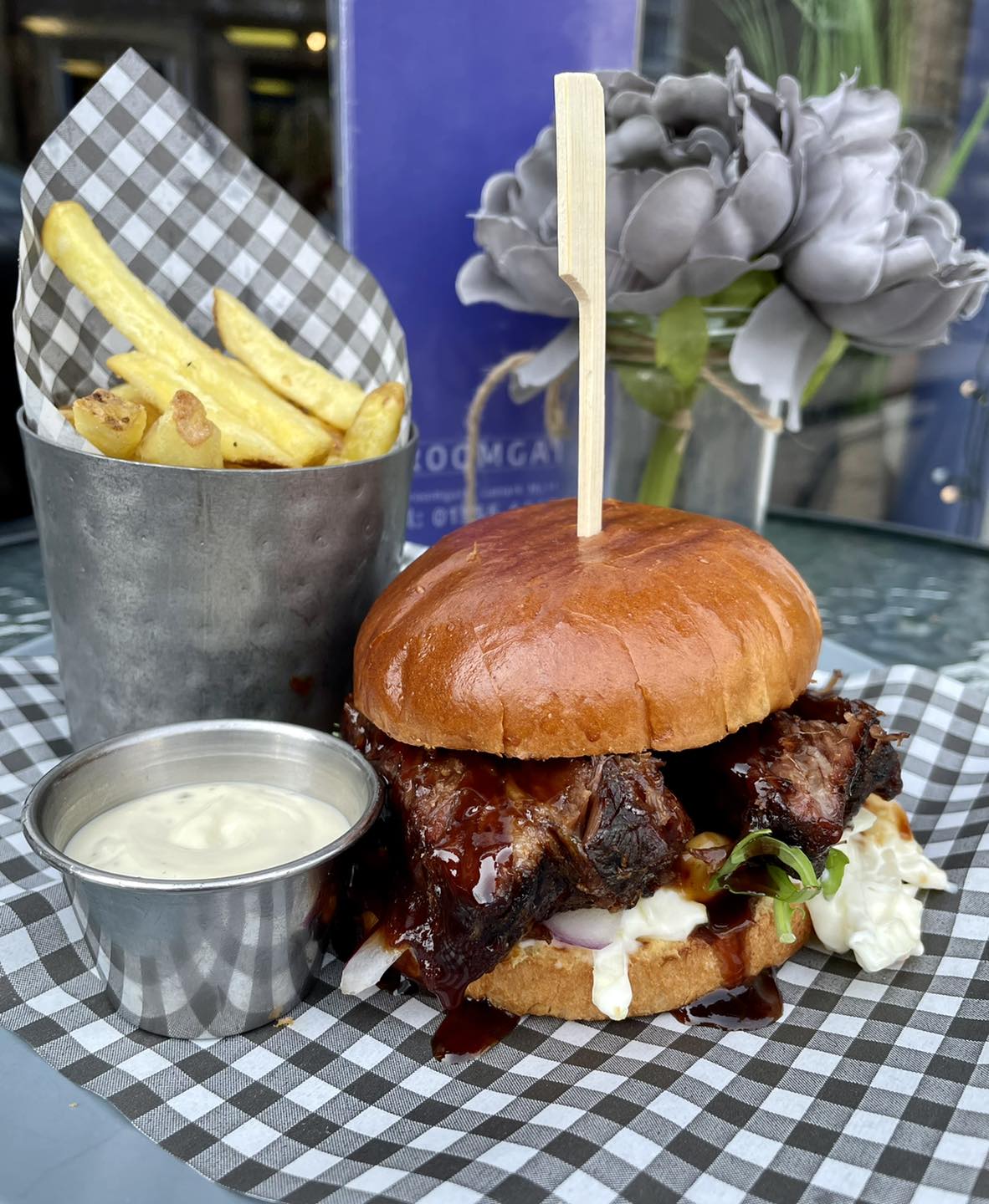 The Broomgate - ⭐️ TODAY’S SPECIAL ⭐️ BBQ Pork Rib Burger...