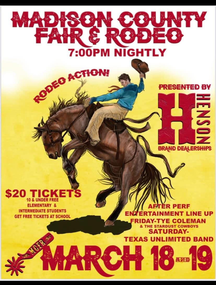 Madison County Rodeo | Madisonville TX