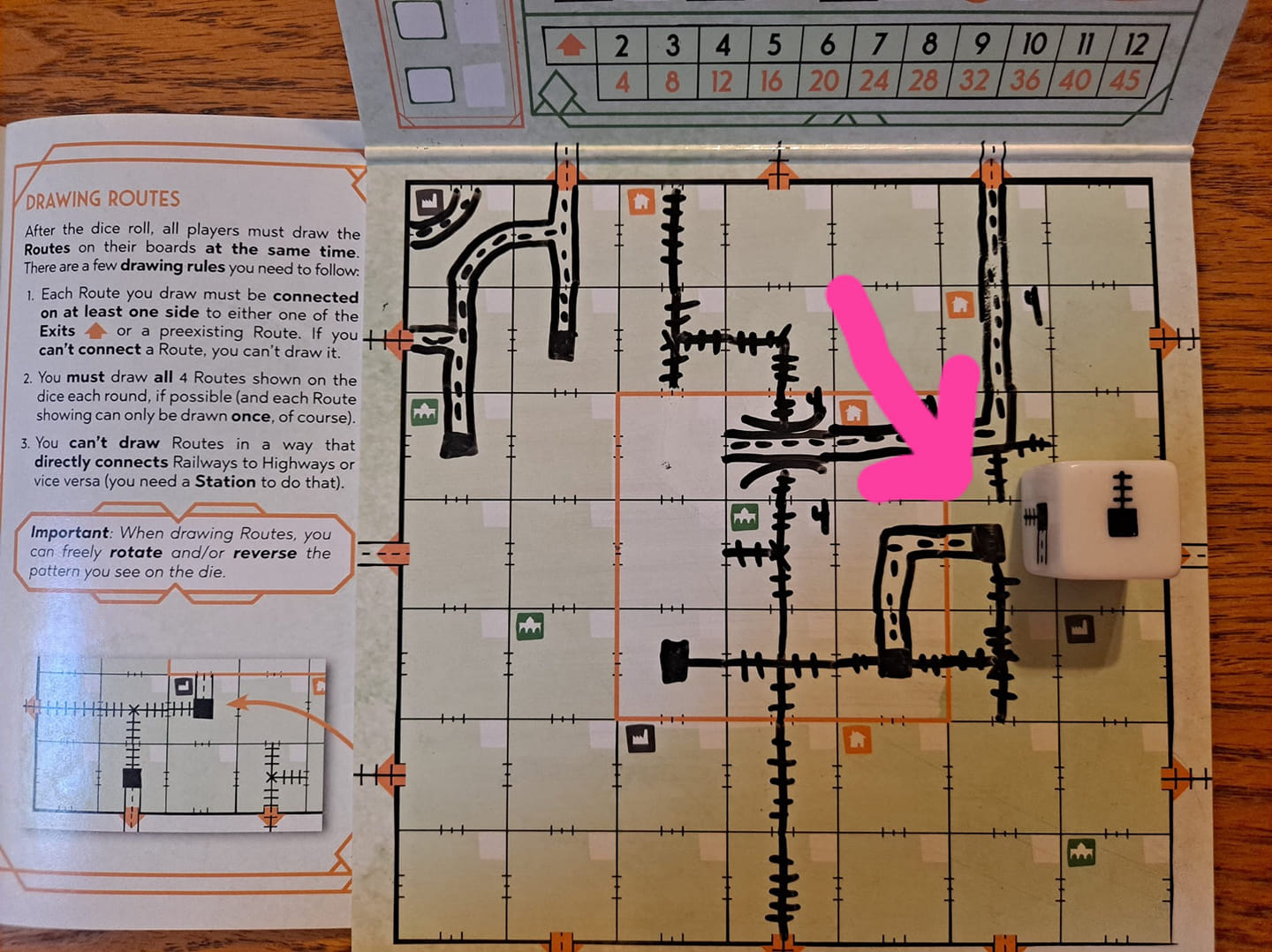 How to use extra cards in Railroad Ink Deep Blue Edition?