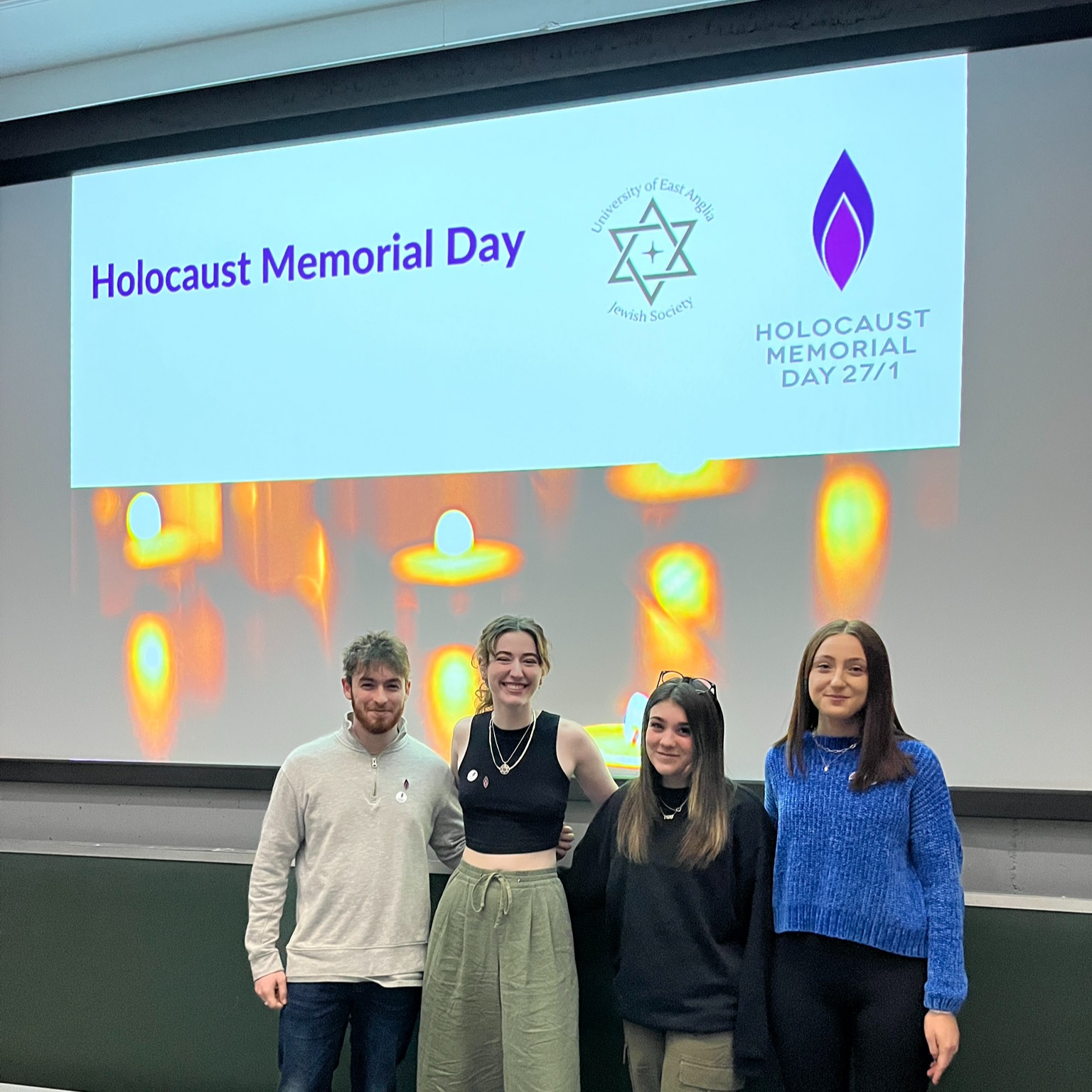 University - Holocaust Memorial Day 🕯️ Tonight, UEA Jewish Society ...