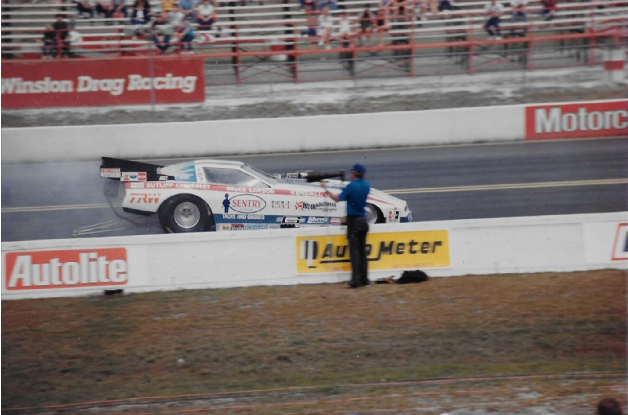Drag - Bruce Larson in his USA-1 Nitro Funnycar 📸 by Tim Lewis | Facebook