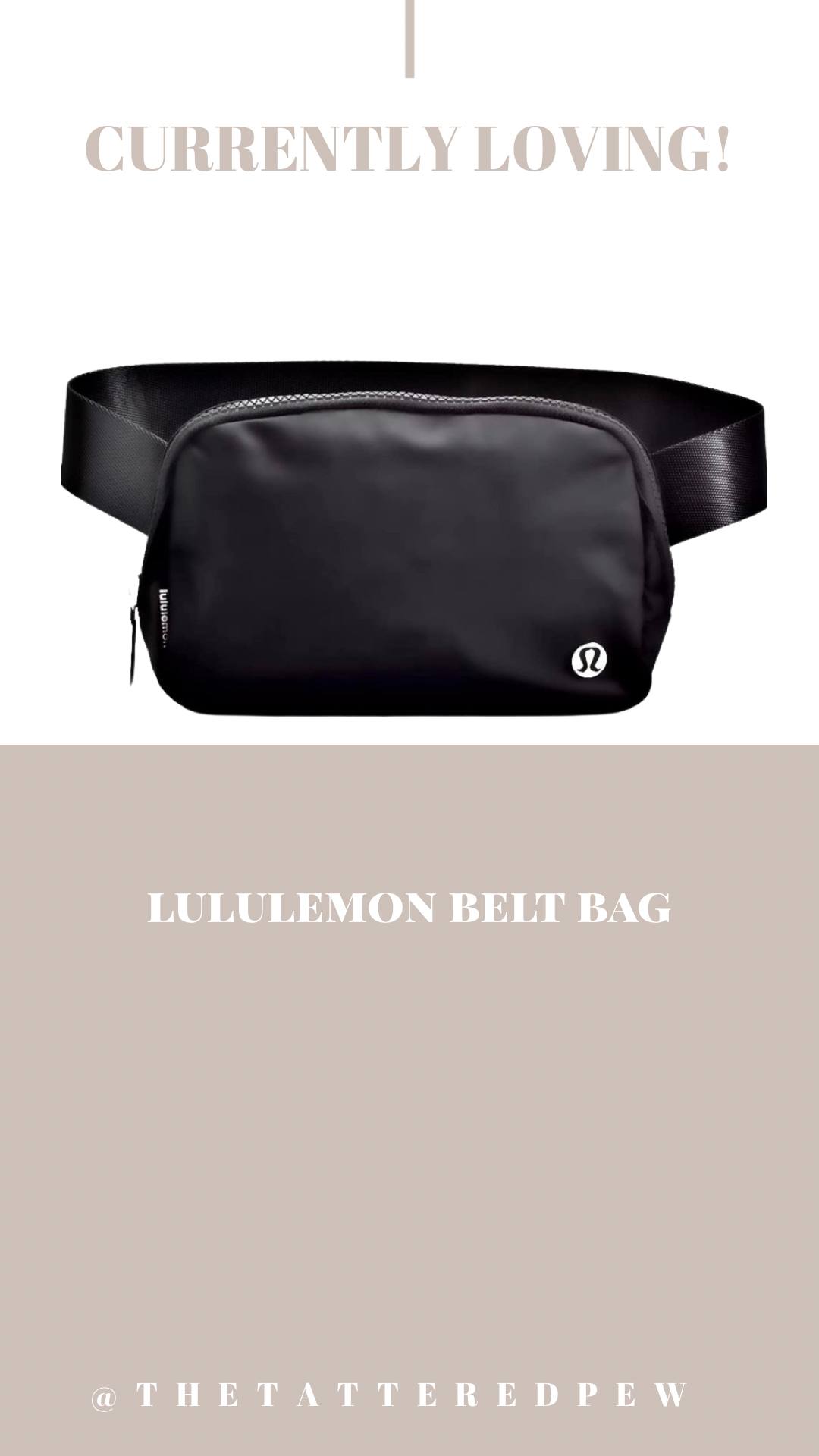 Love my Lululemon festival bag but this mini version from Amazon is an absolute win win! Material and style are so similar just in a smaller size! See comments to shop! #amazonfashion #