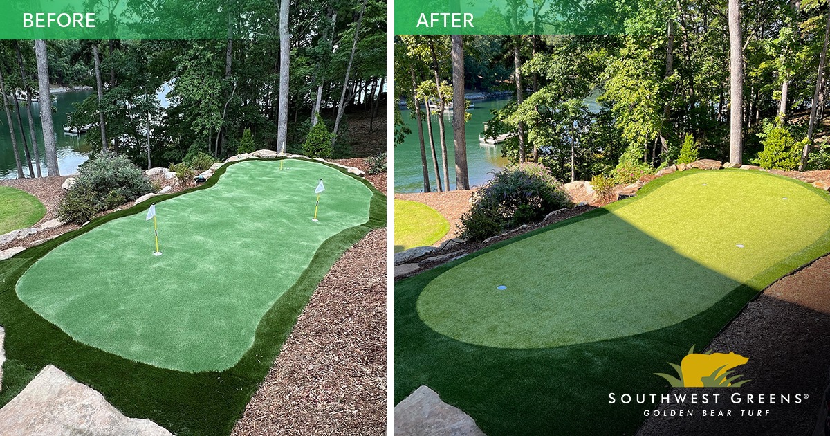 Check out this before/after... - Southwest Greens | Facebook