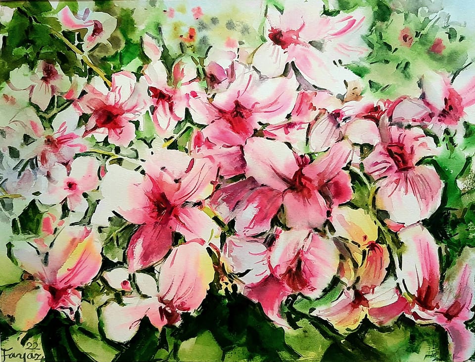 watercolour in IRAN | Facebook